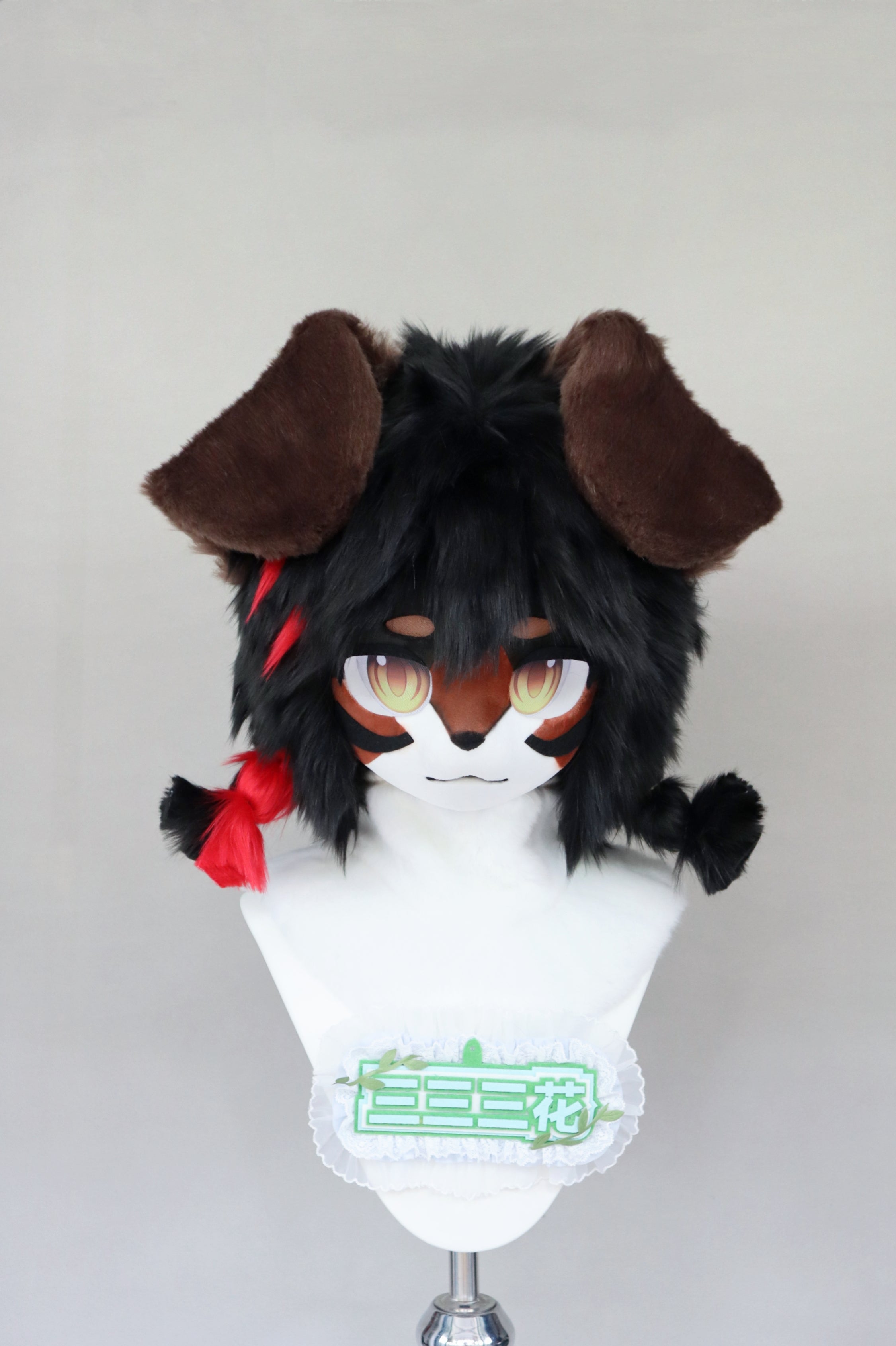 Floppy-eared Puppy Kemono Head Fursuit (Gift Handpaws+Tail)
