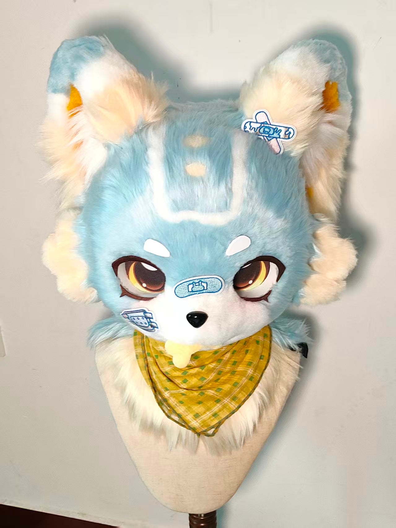 Blue Puppy Kemono Head Fursuit