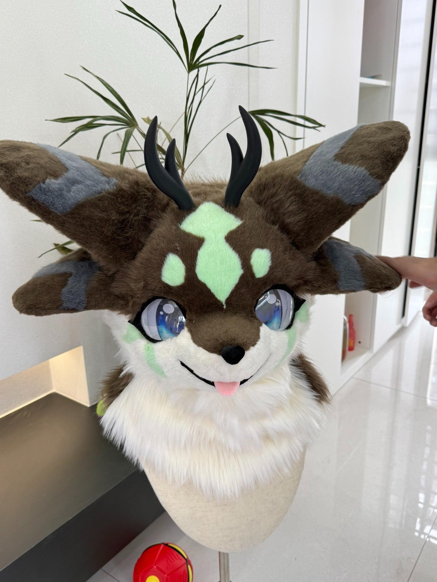 Brown Deer Kemono Head Fursuit