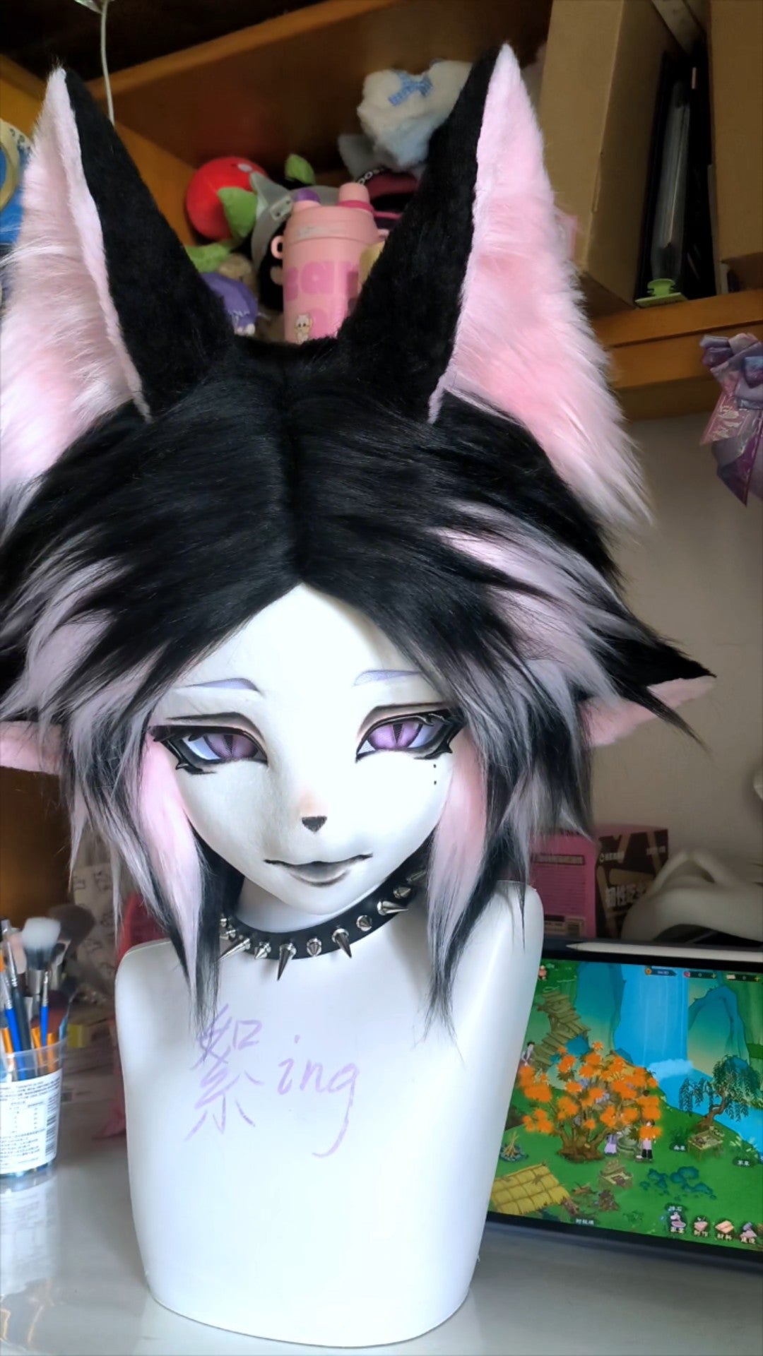 [Fox] Pink Fox Kig Fursuits Stock