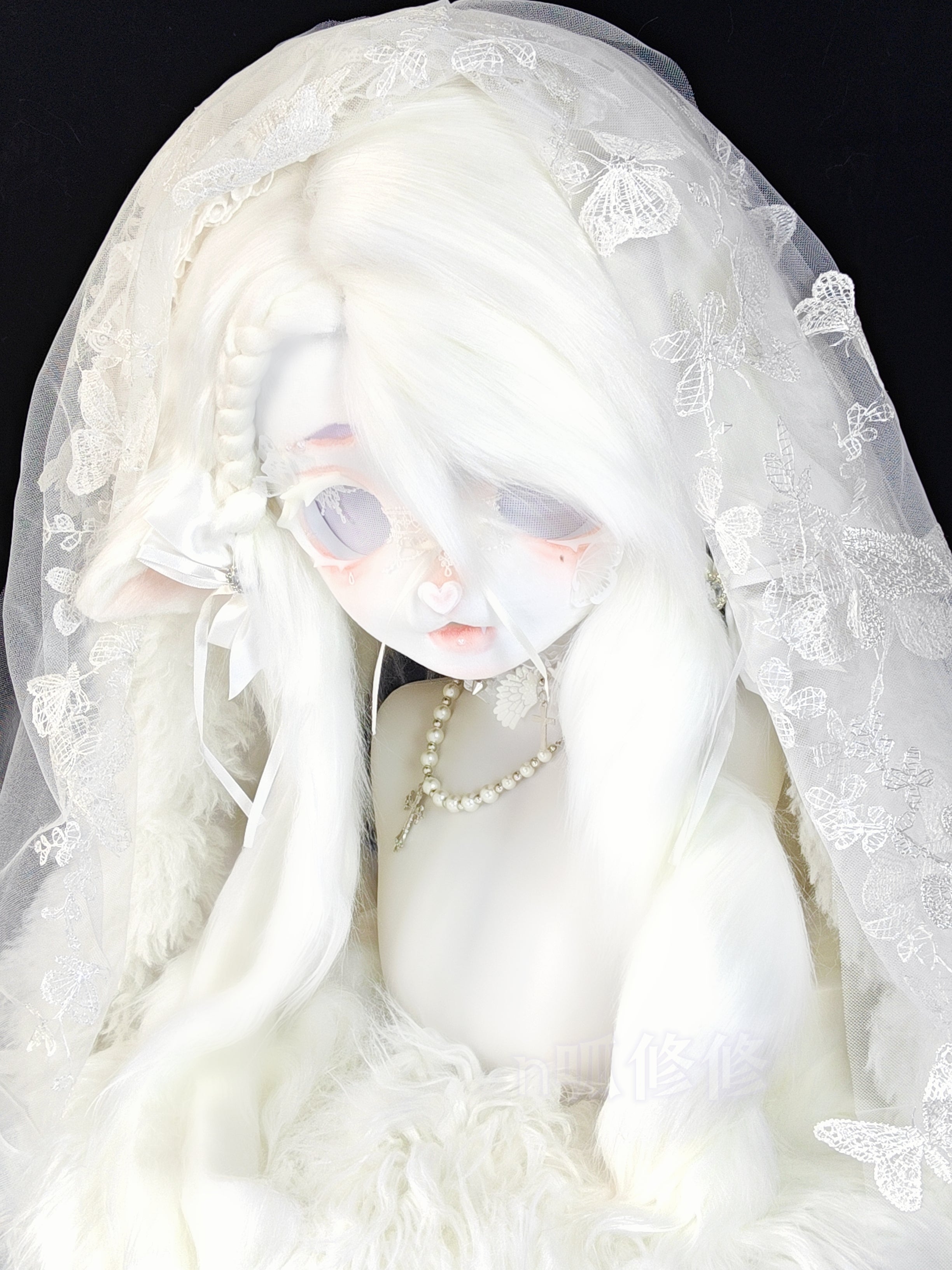 [Lamb] Wedding Dress Lamb Kig Fursuits Stock