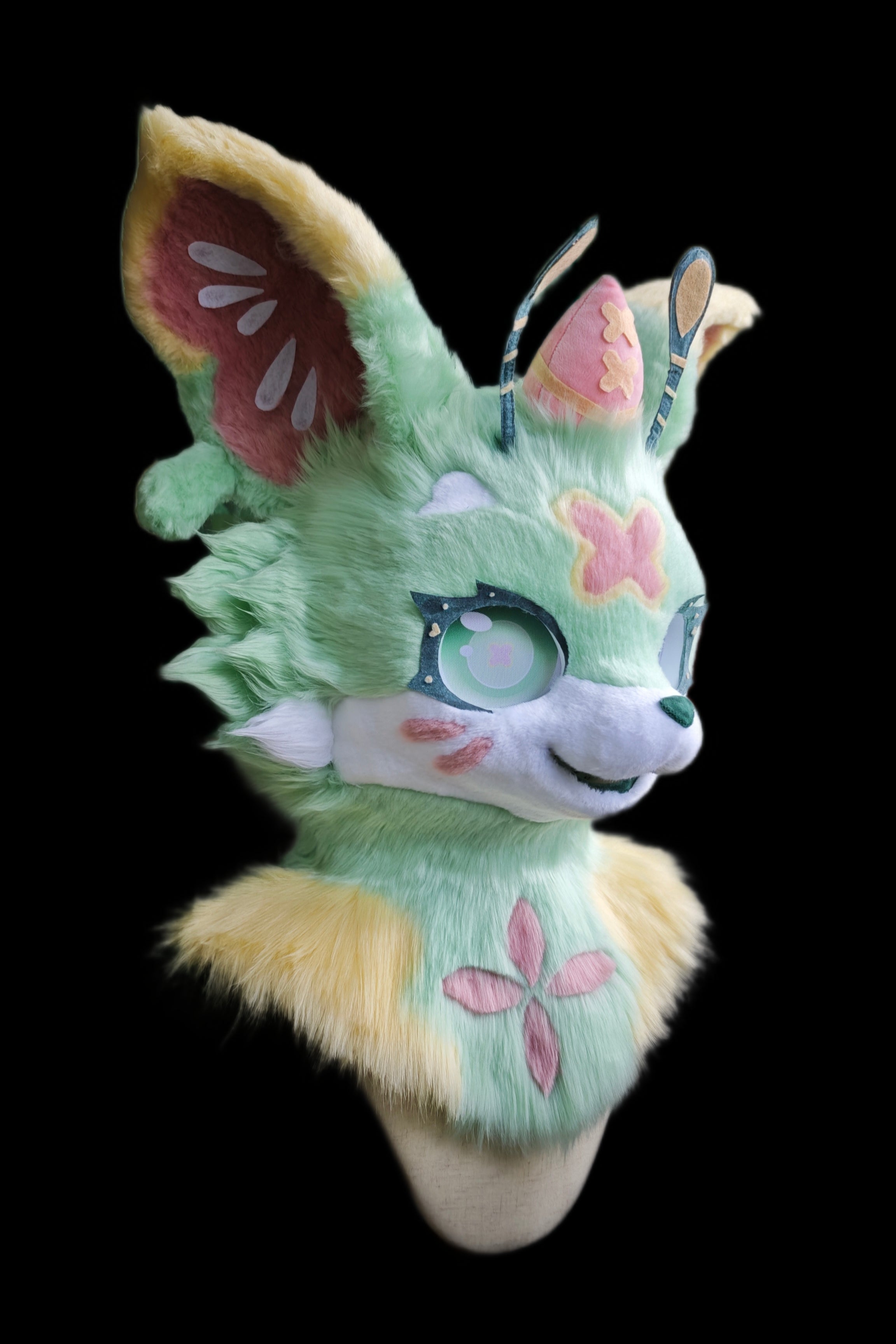 Butterfly Dragon Kemono Head Fursuit