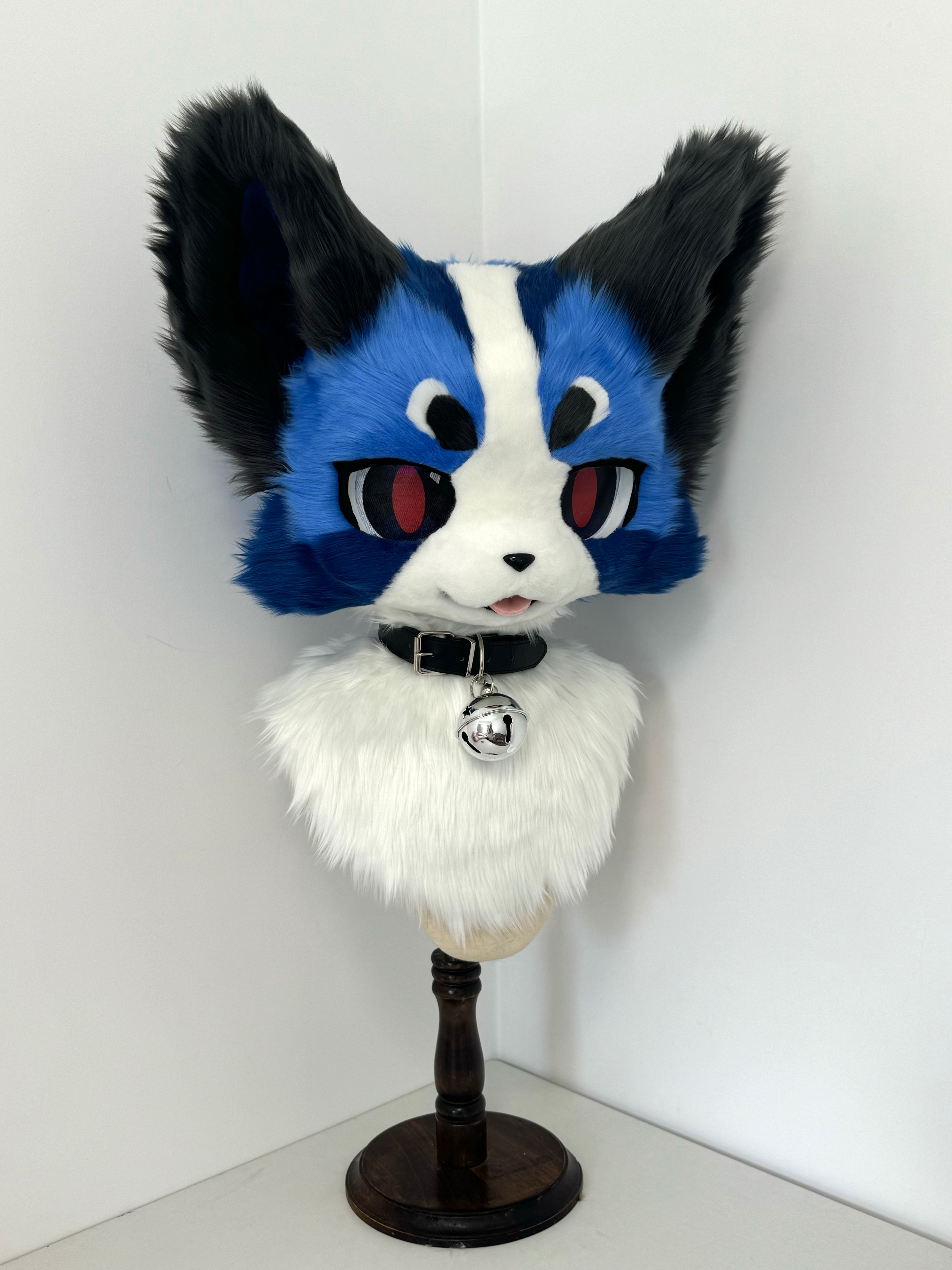 Blue Wolf Kemono Head Fursuit