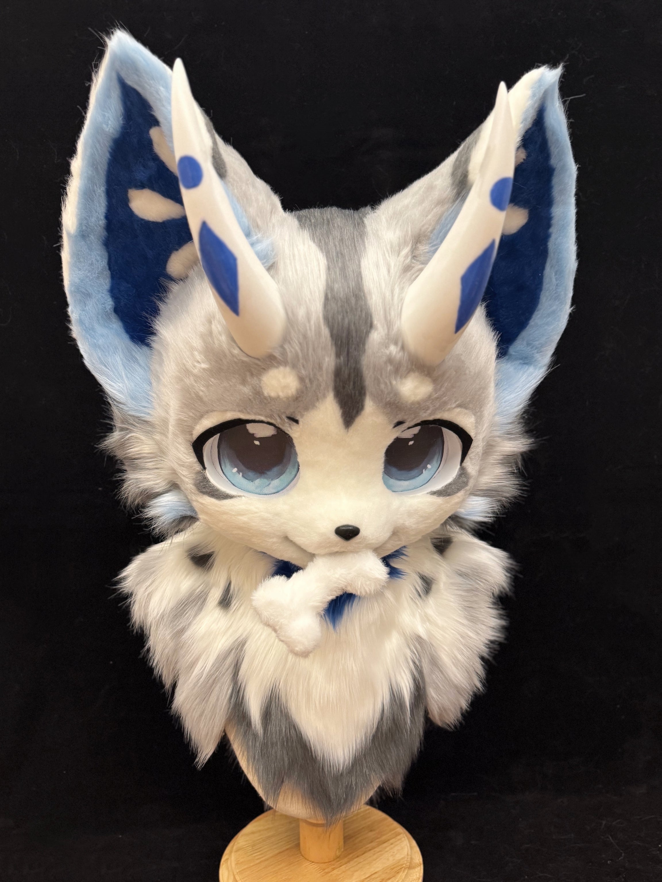 Blue Dragon Kemono Head Fursuit