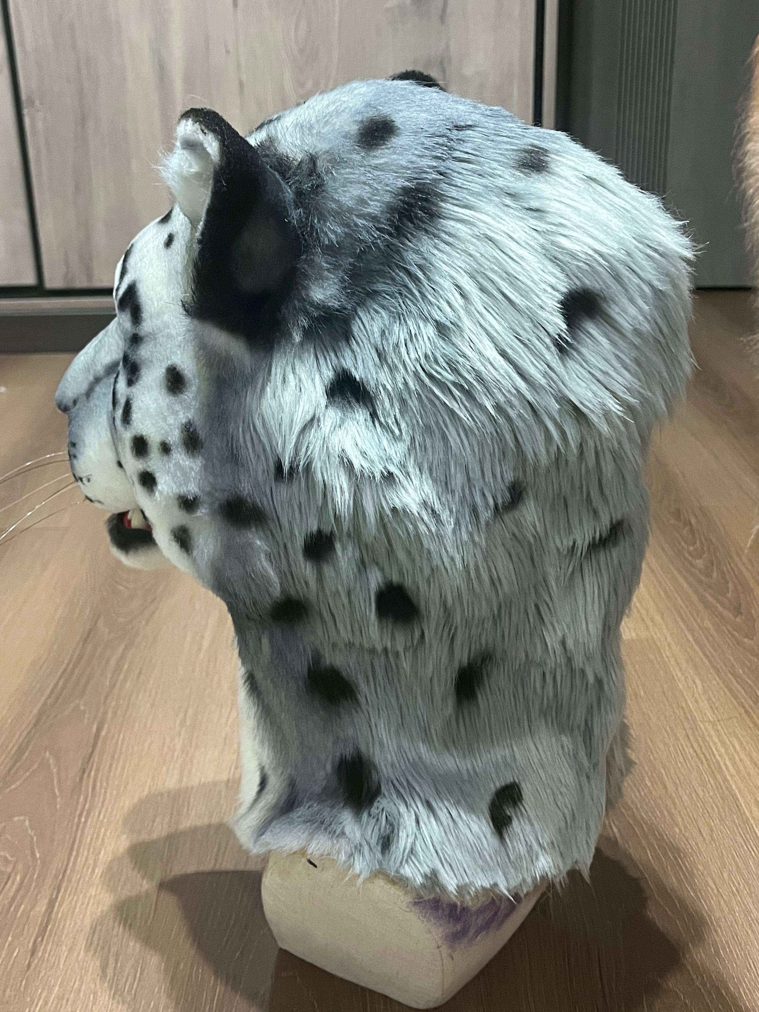 Leopard Realistic Head Fursuit