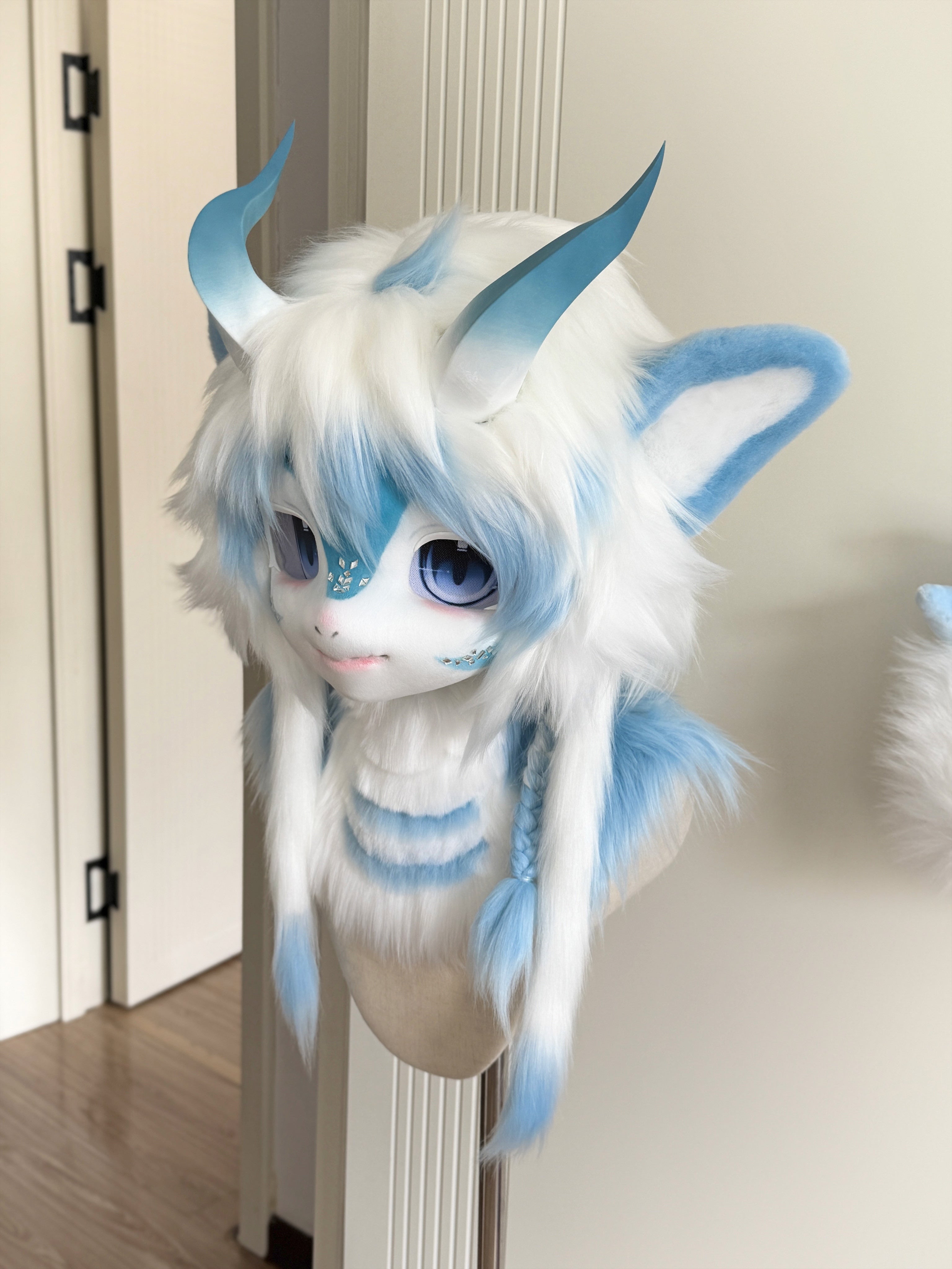 Dragon Glacier Kig Fursuits Stock (Gift Handpaws)