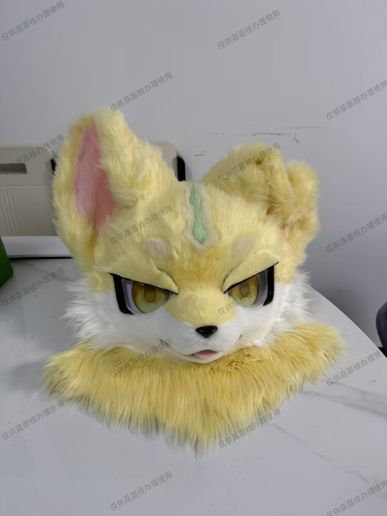 Angry Puppy Kitten Kemono Head Fursuit