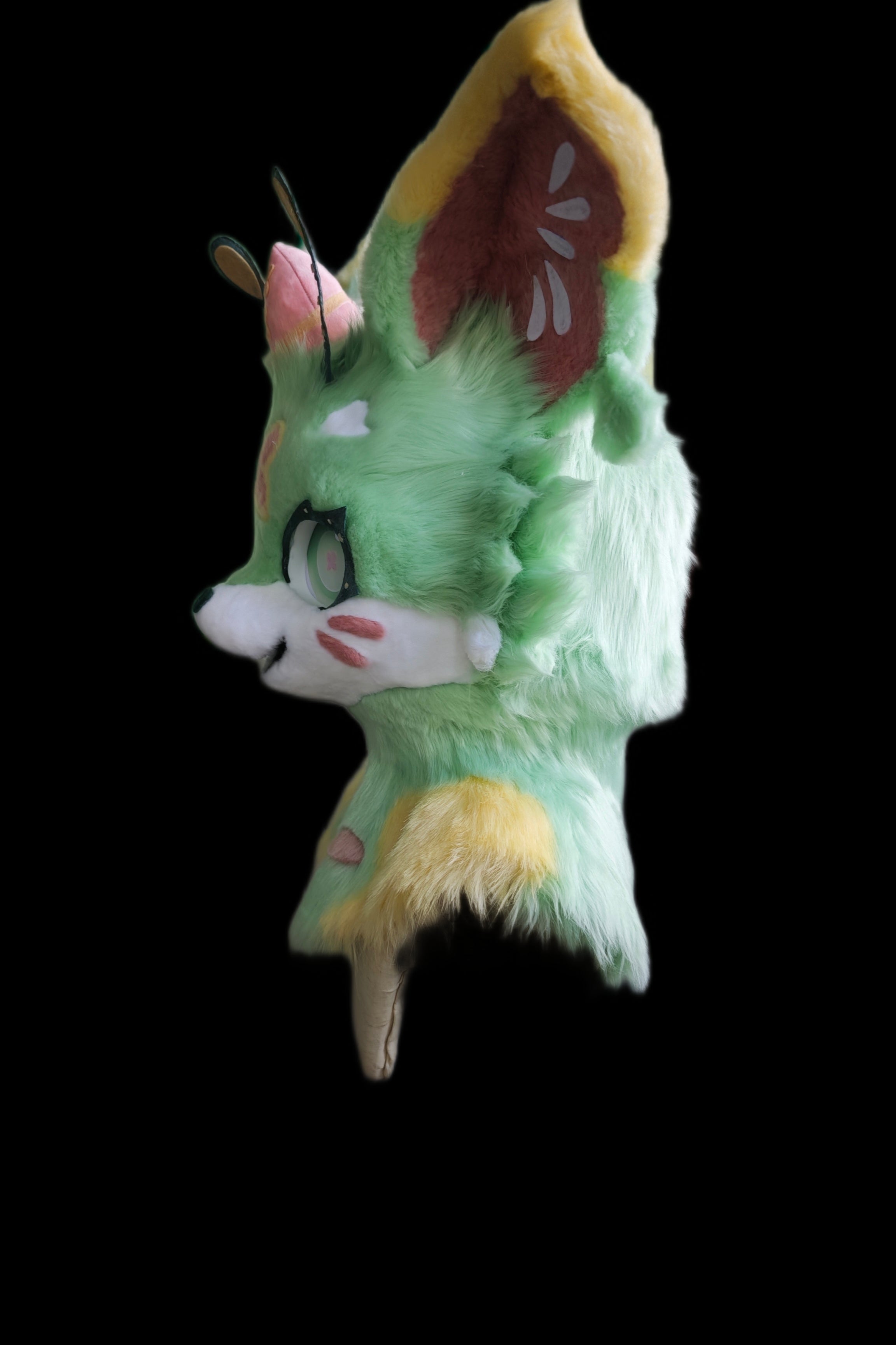 Butterfly Dragon Kemono Head Fursuit