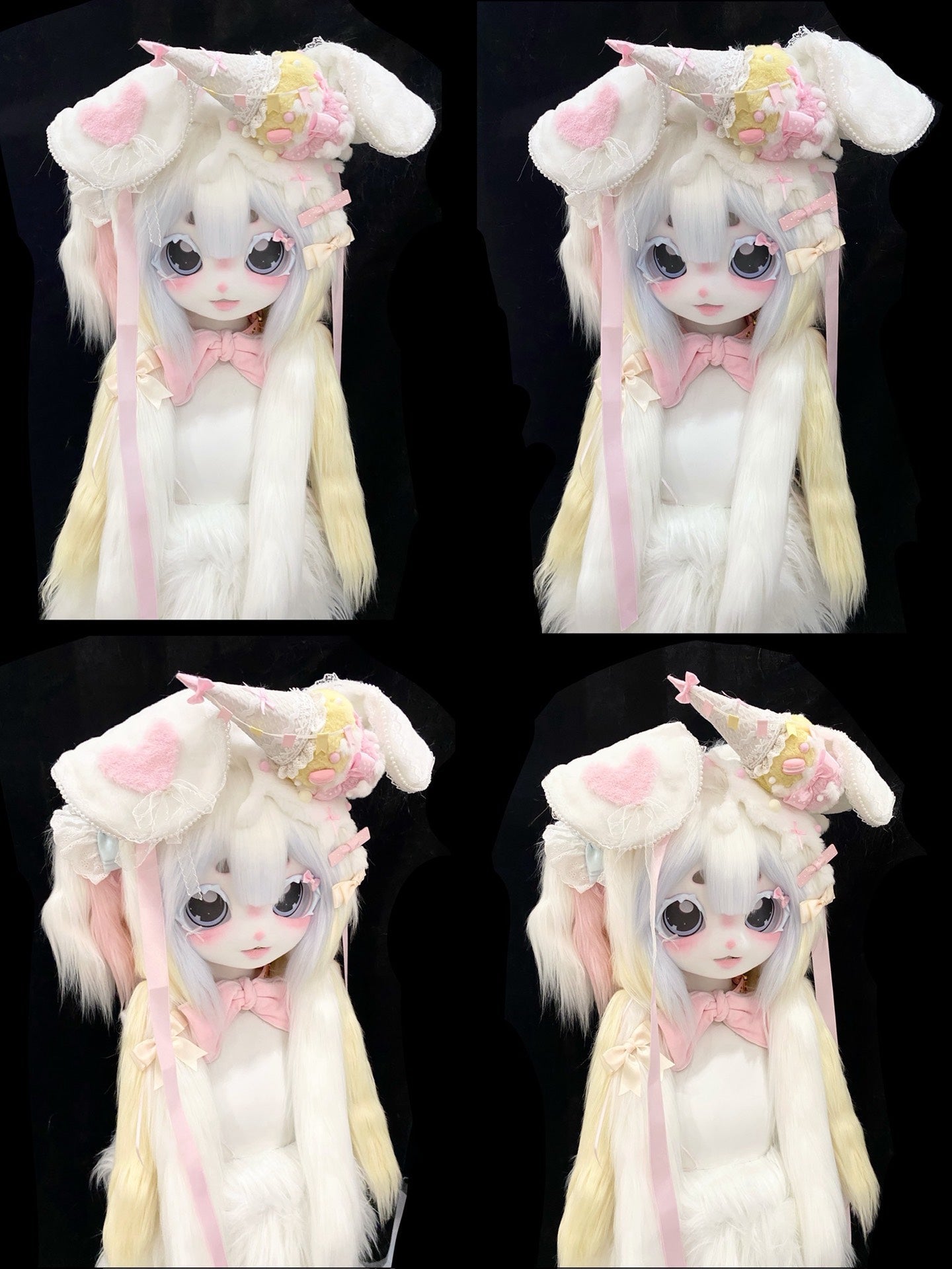 Kawaii Puppy Kig Head Fursuit