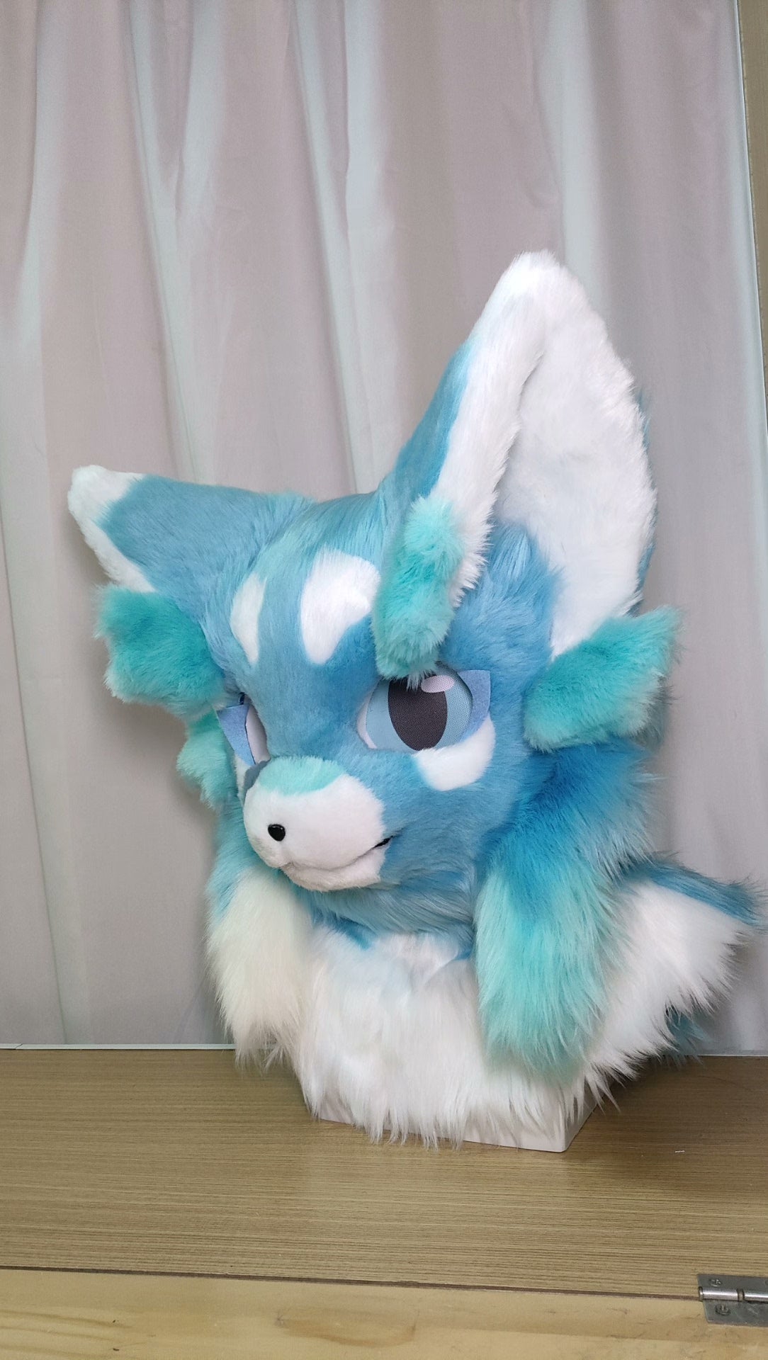 Blue Kitten Kemono Head Fursuits