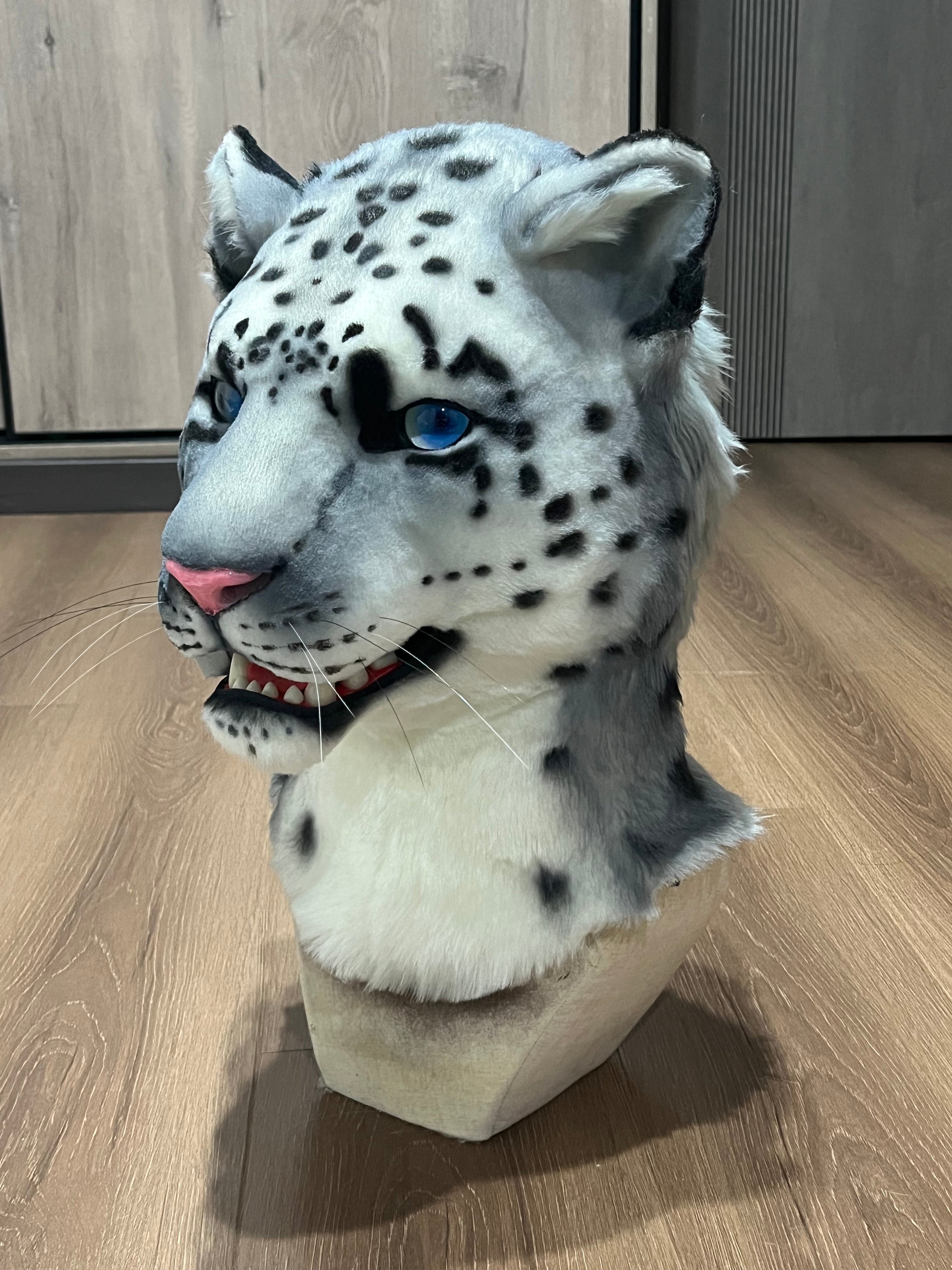 Leopard Realistic Head Fursuit