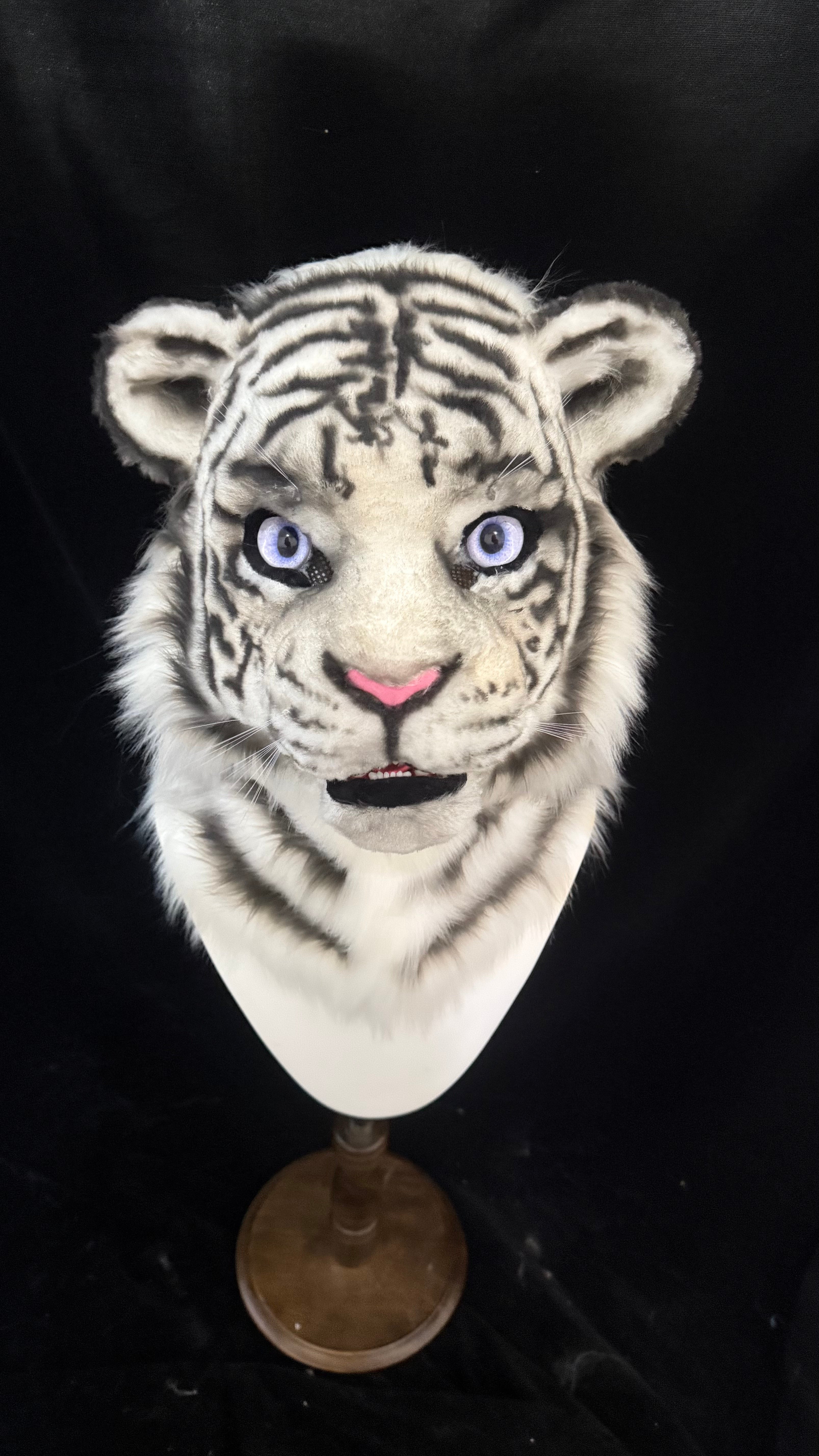 White Tiger Kemono Head Fursuit
