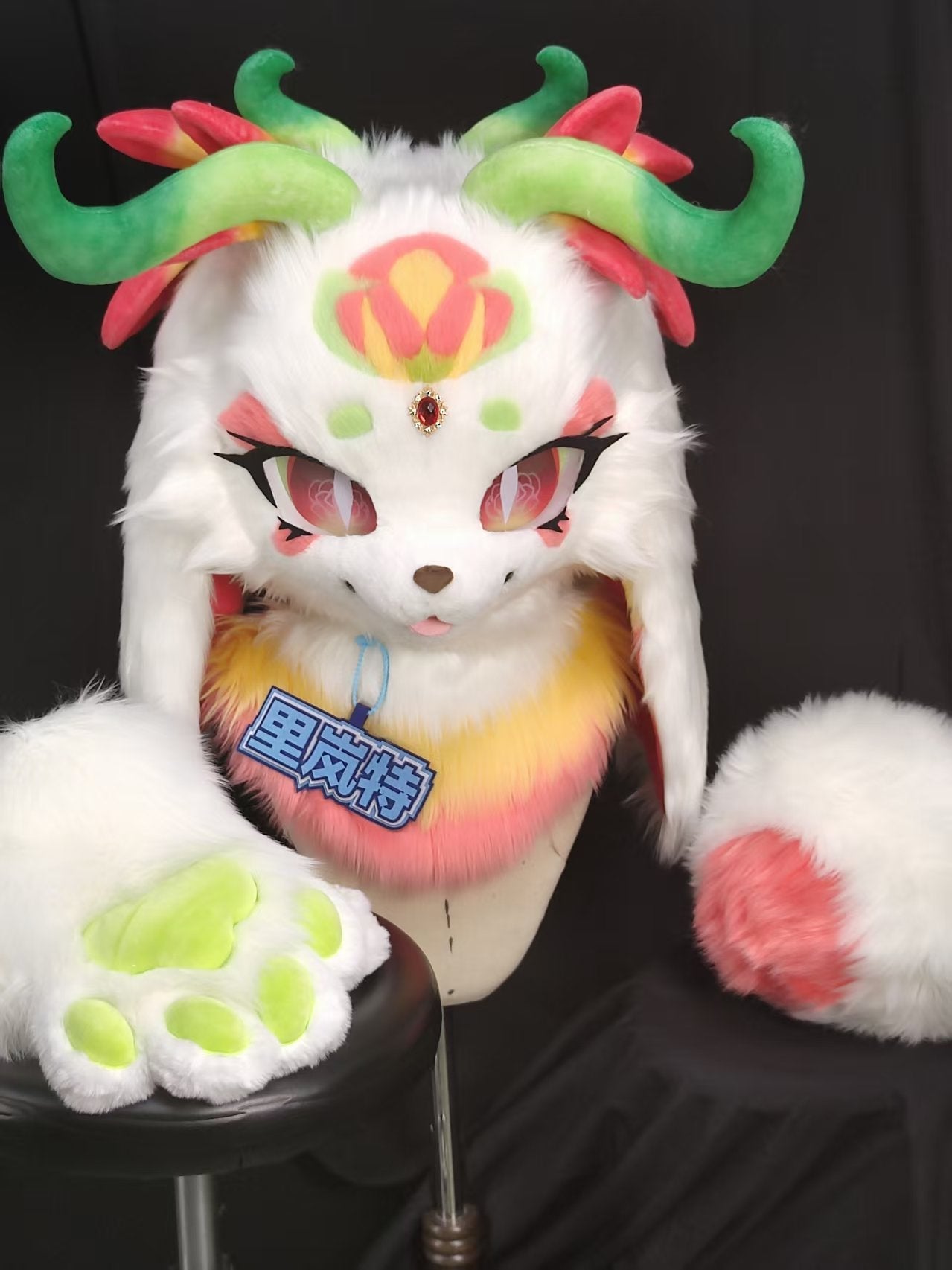 [Bunny] Flower Bunny Kemono Fursuits Stock (Gift Handpaws+Tail)