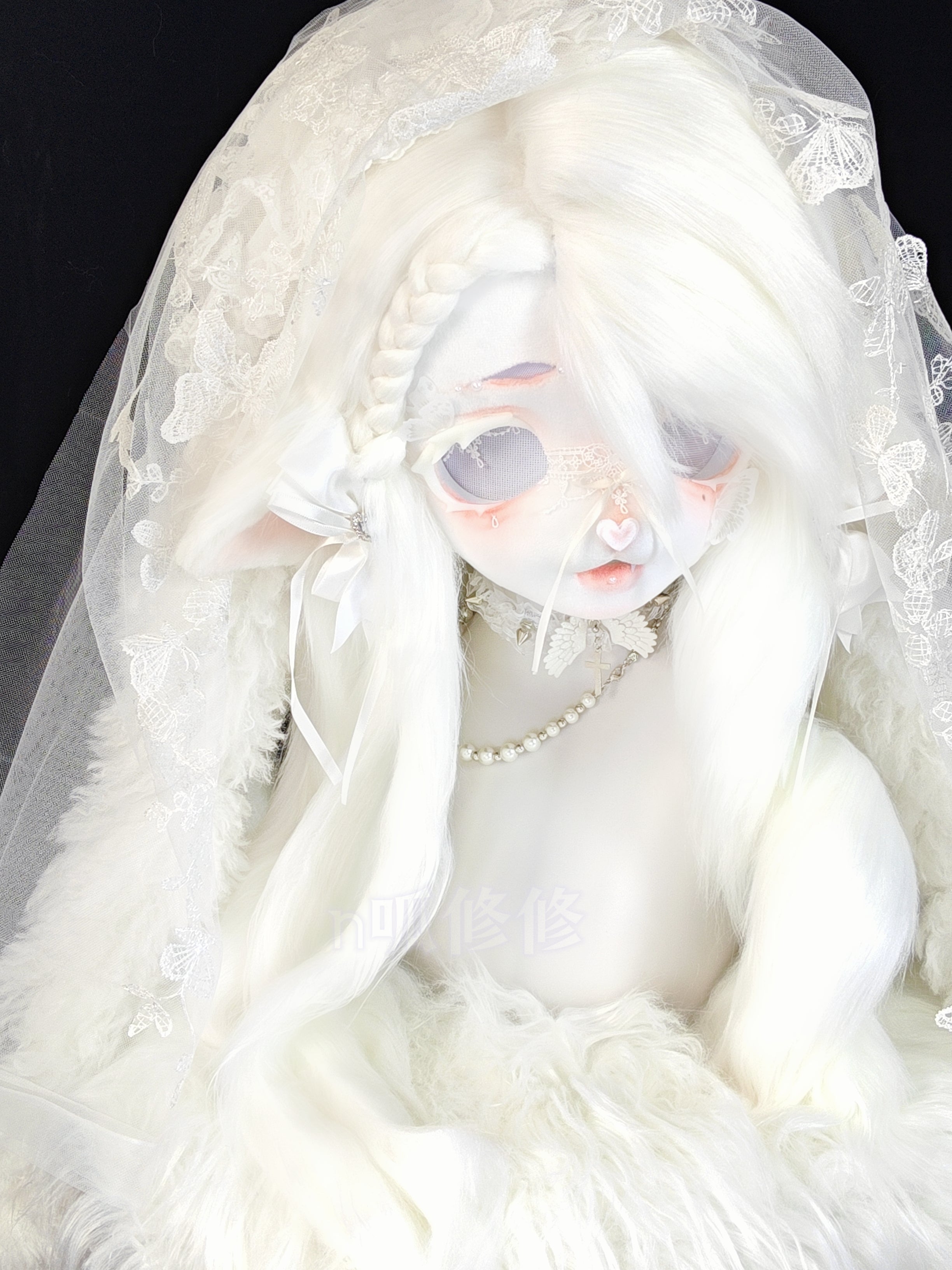 [Lamb] Wedding Dress Lamb Kig Fursuits Stock
