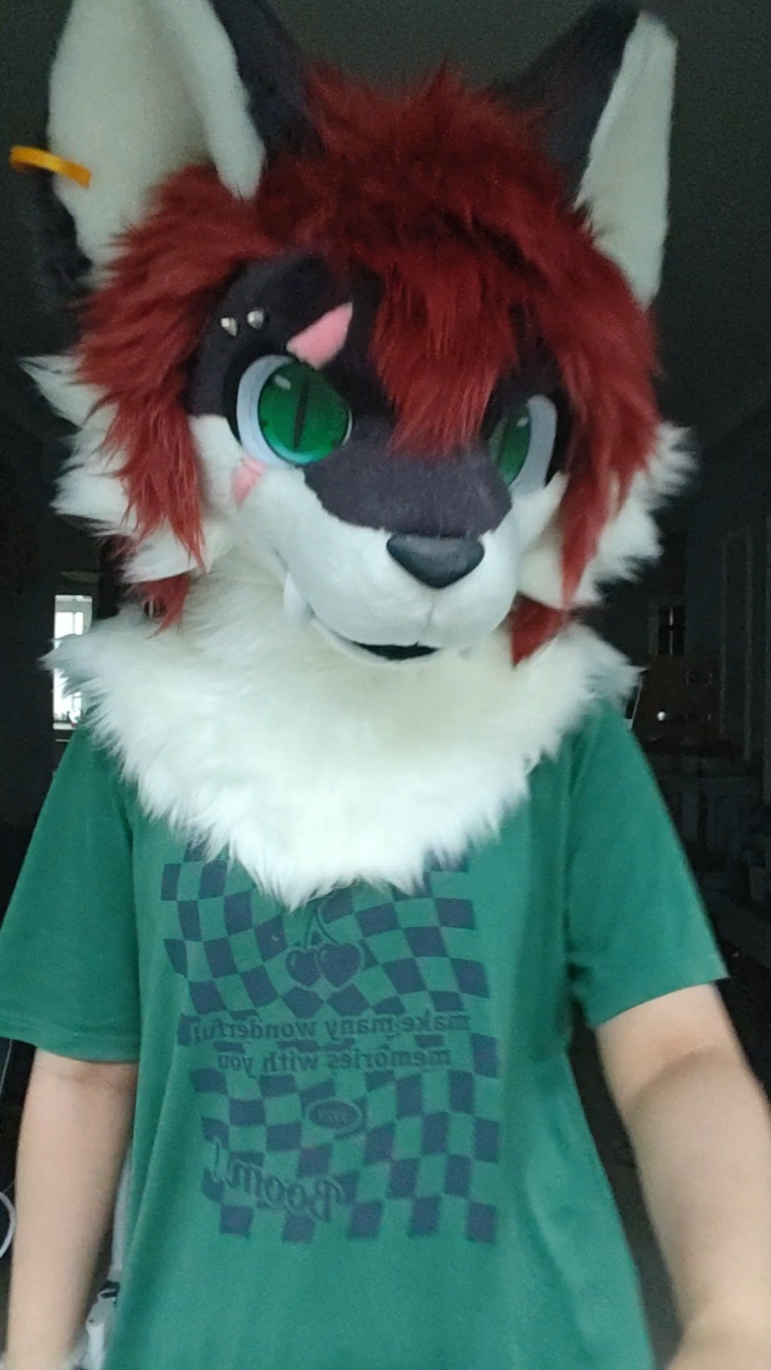 Scar Wolf Kemono Head Fursuit