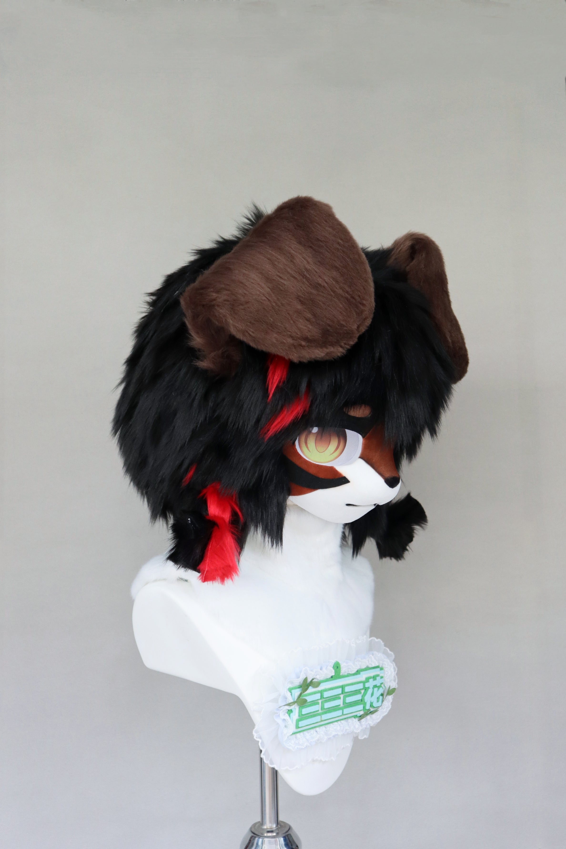 Floppy-eared Puppy Kemono Head Fursuit (Gift Handpaws+Tail)
