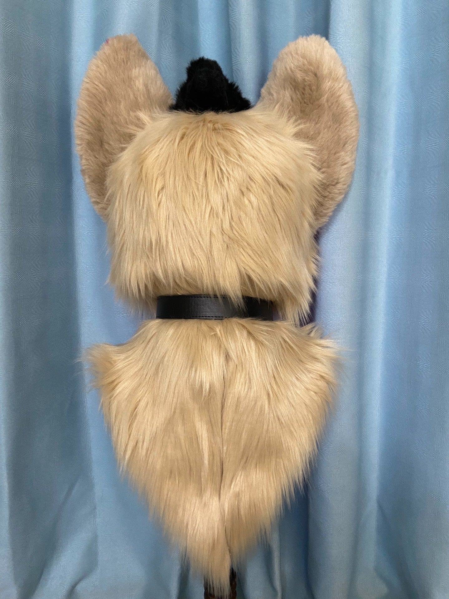 Chocolate Wolfhound Kemono Head Fursuit
