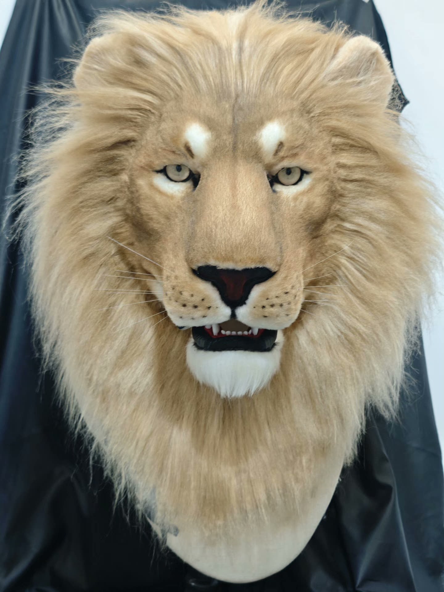 White Lion Realistic Head Fursuit