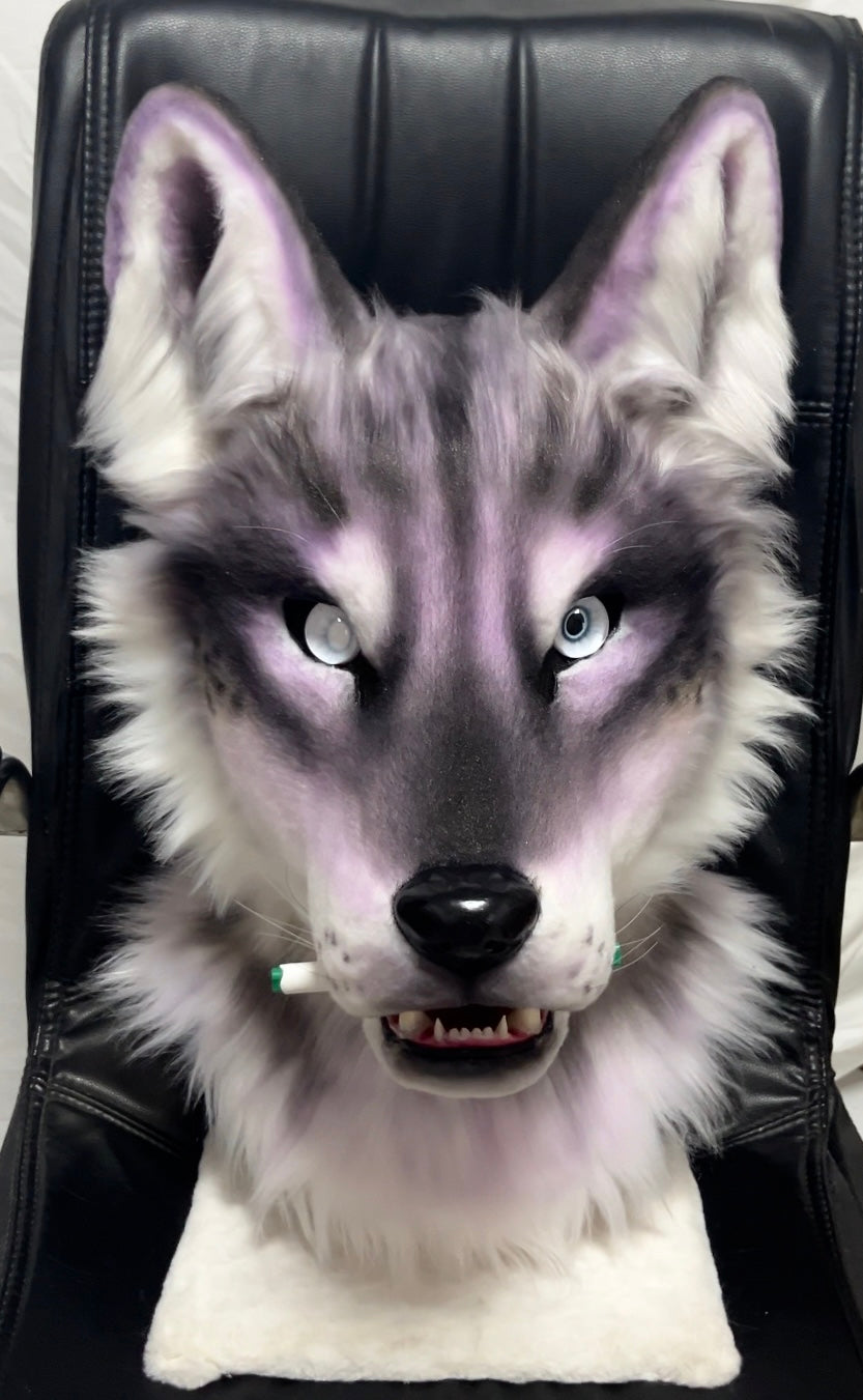 Wolf Realistic Head Fursuit