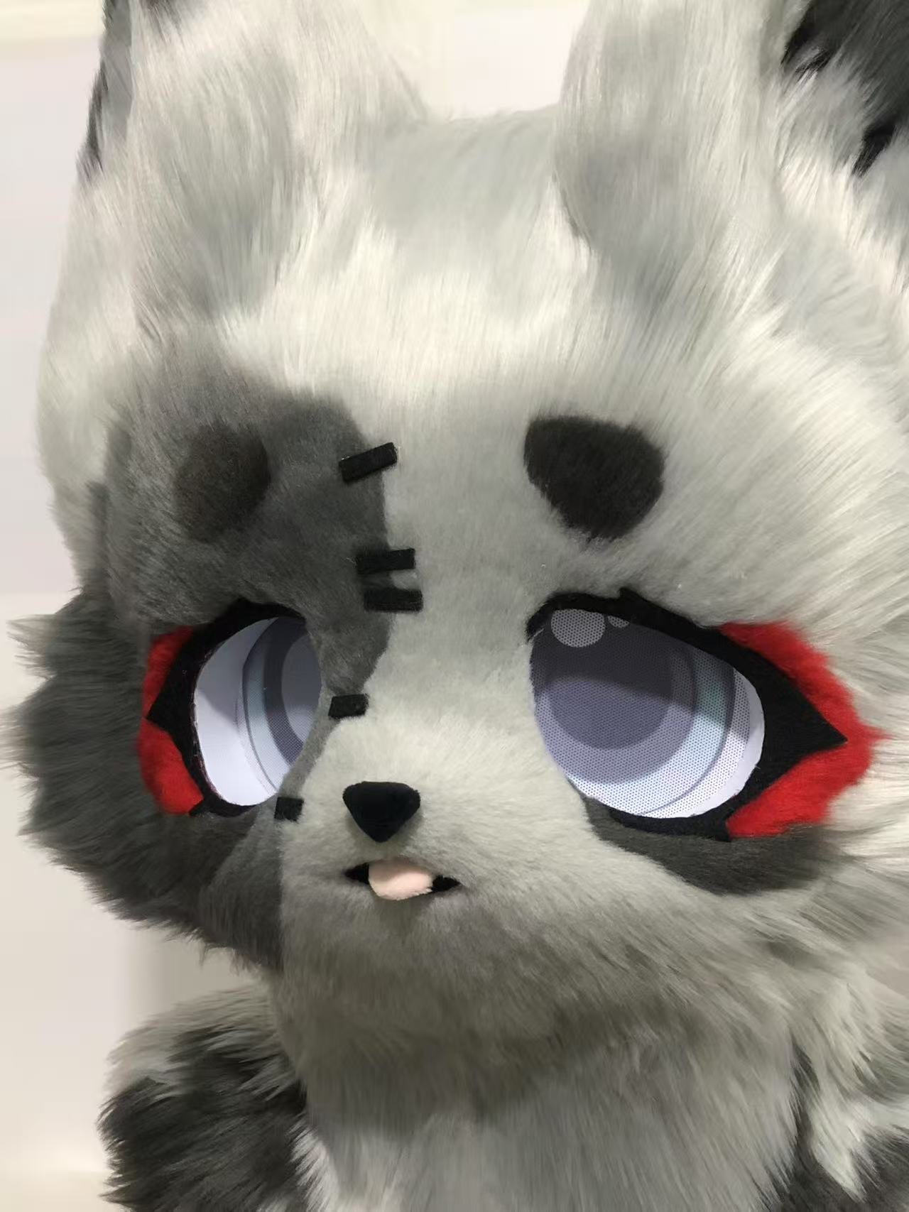 Zombie Doll Kitten Kemono Head Fursuit