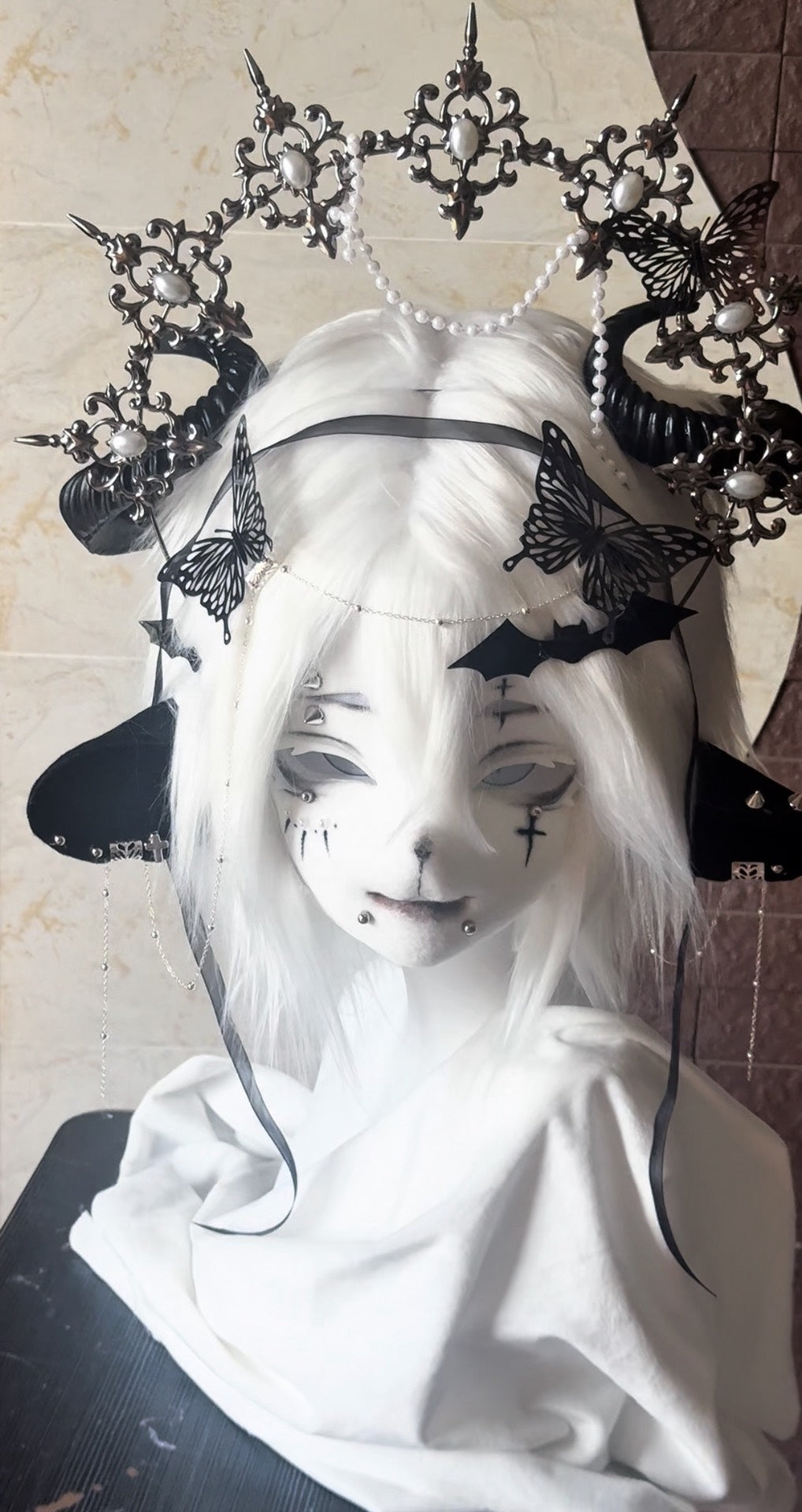 God Lamb Kig Head Fursuit