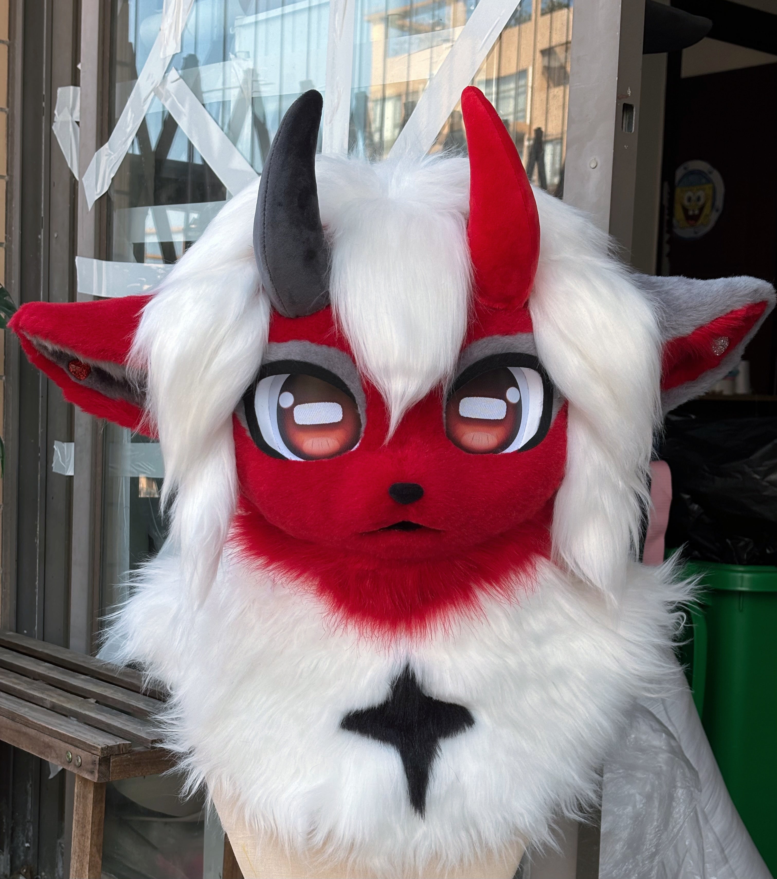 Devil Goat Kemono Head Fursuit