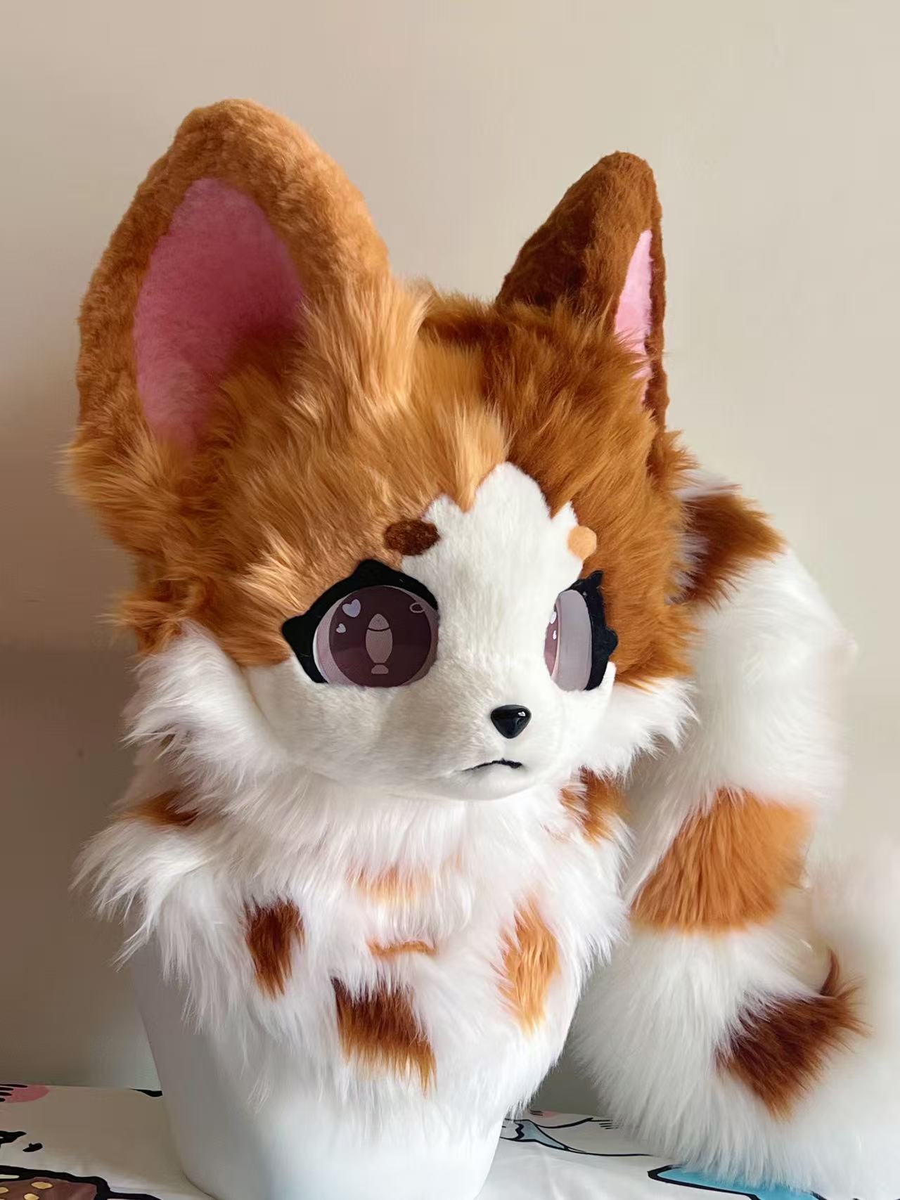 Milk Puppy Kemono Head Fursuit (Gift Tail)