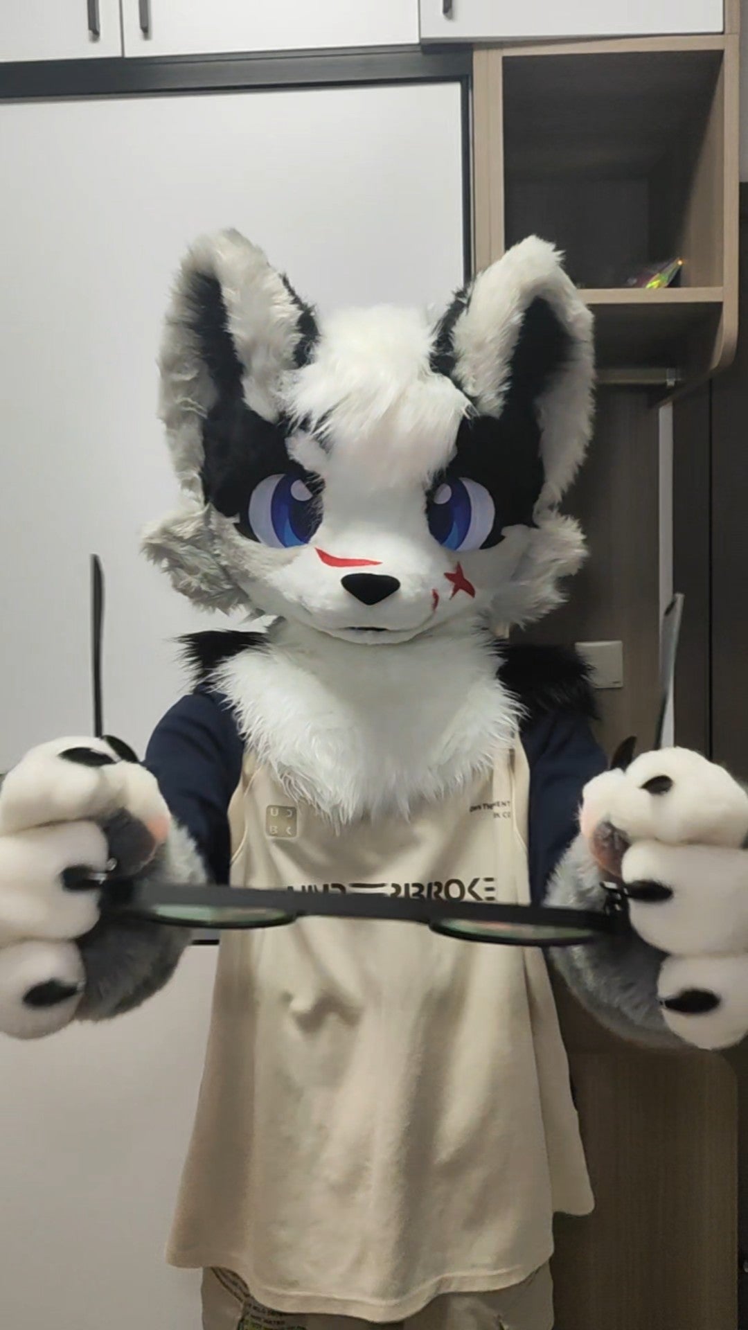 Sunglasses Puppy Kemono Head Fursuit