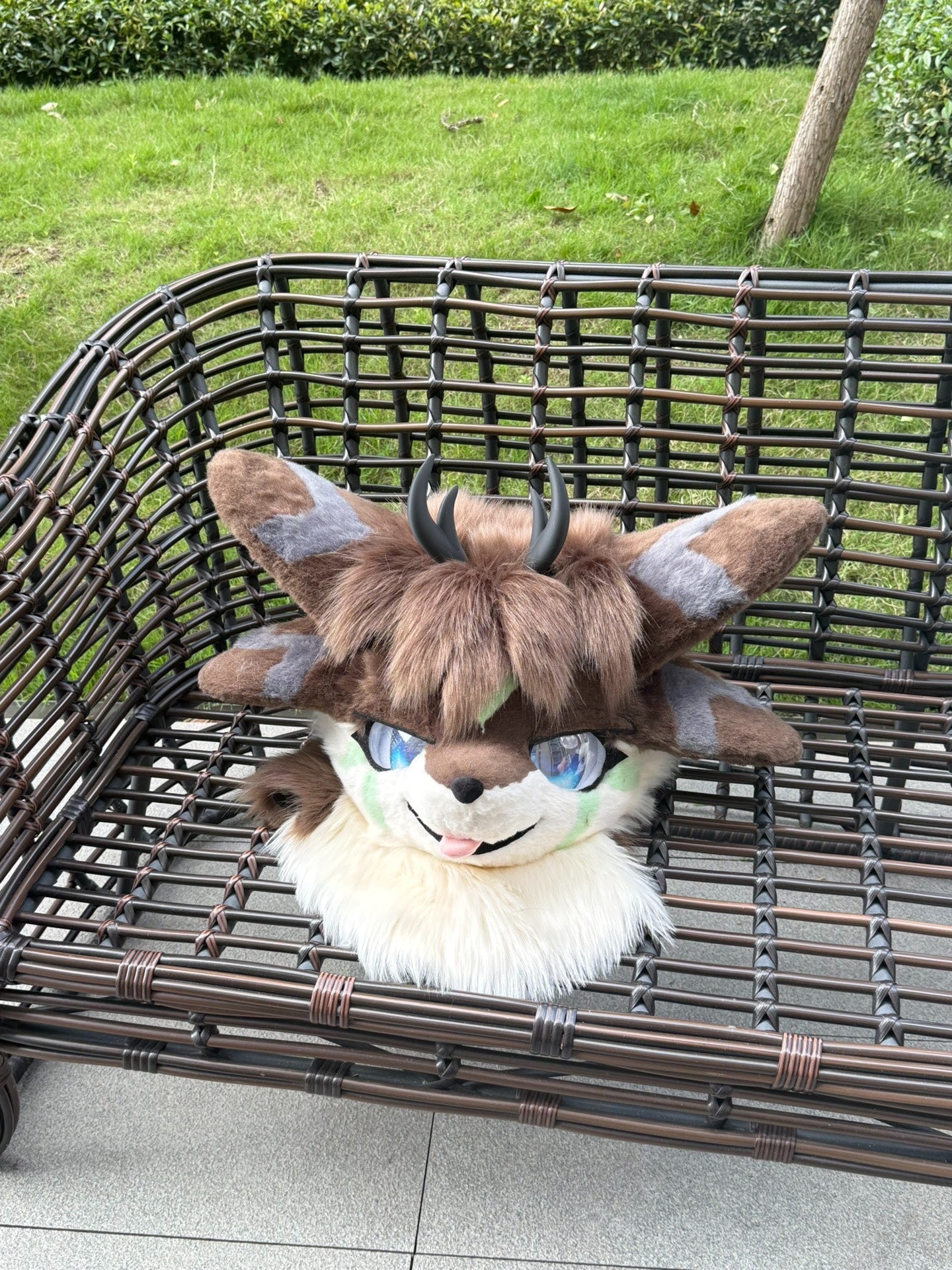 Brown Deer Kemono Head Fursuit