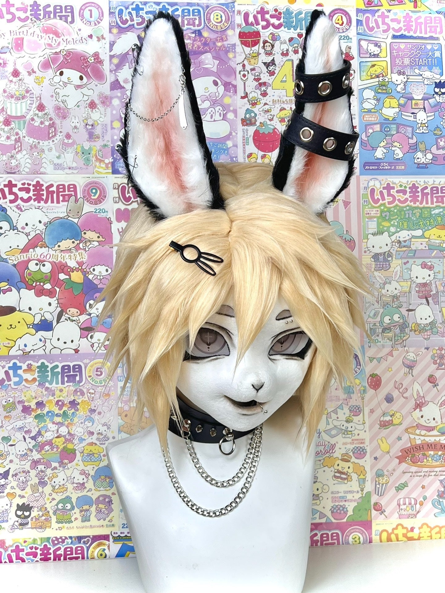 Cool Bunny Kig Head Fursuit