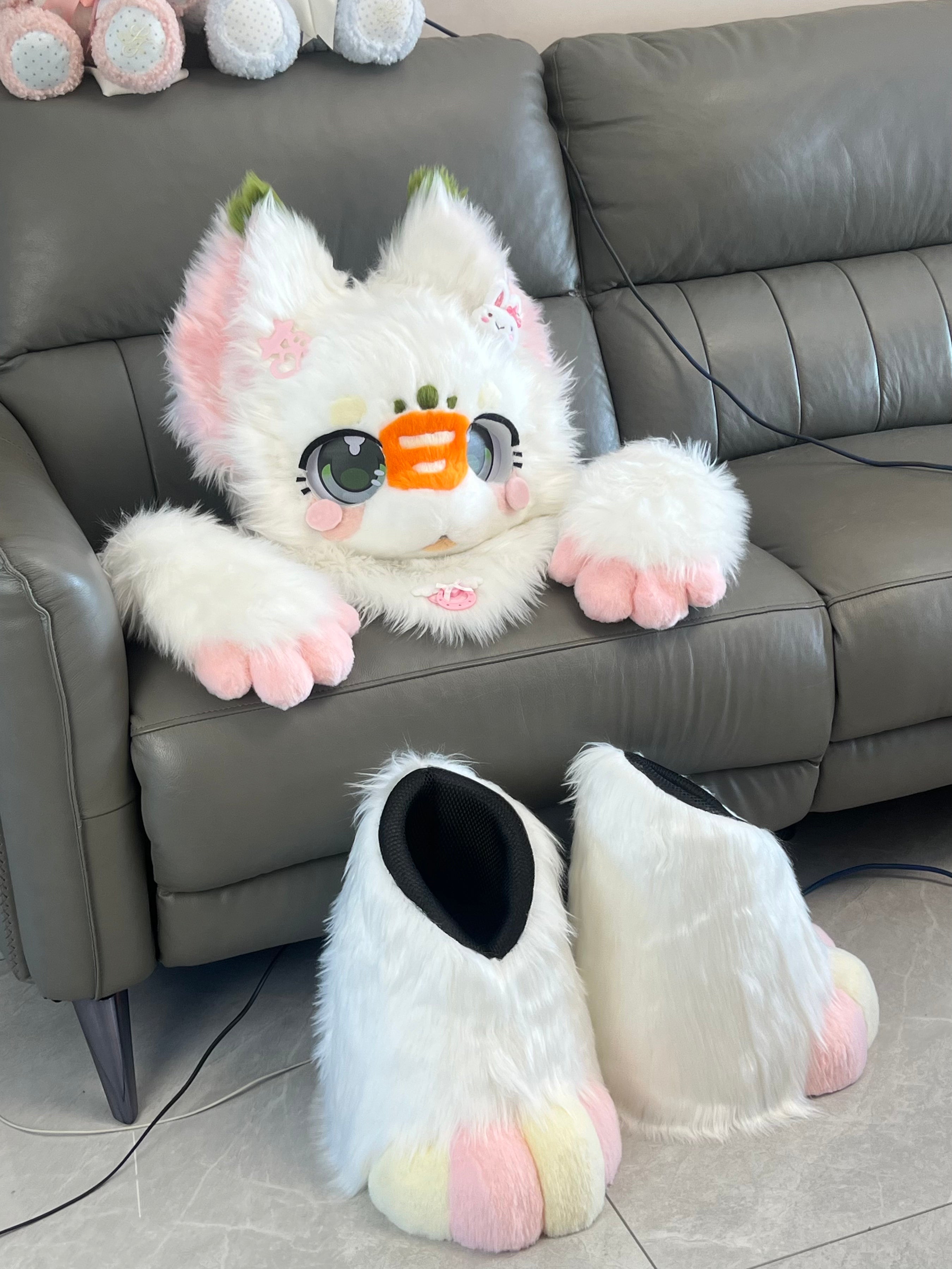 Carrot Kitten Kemono Full Set Fursuit