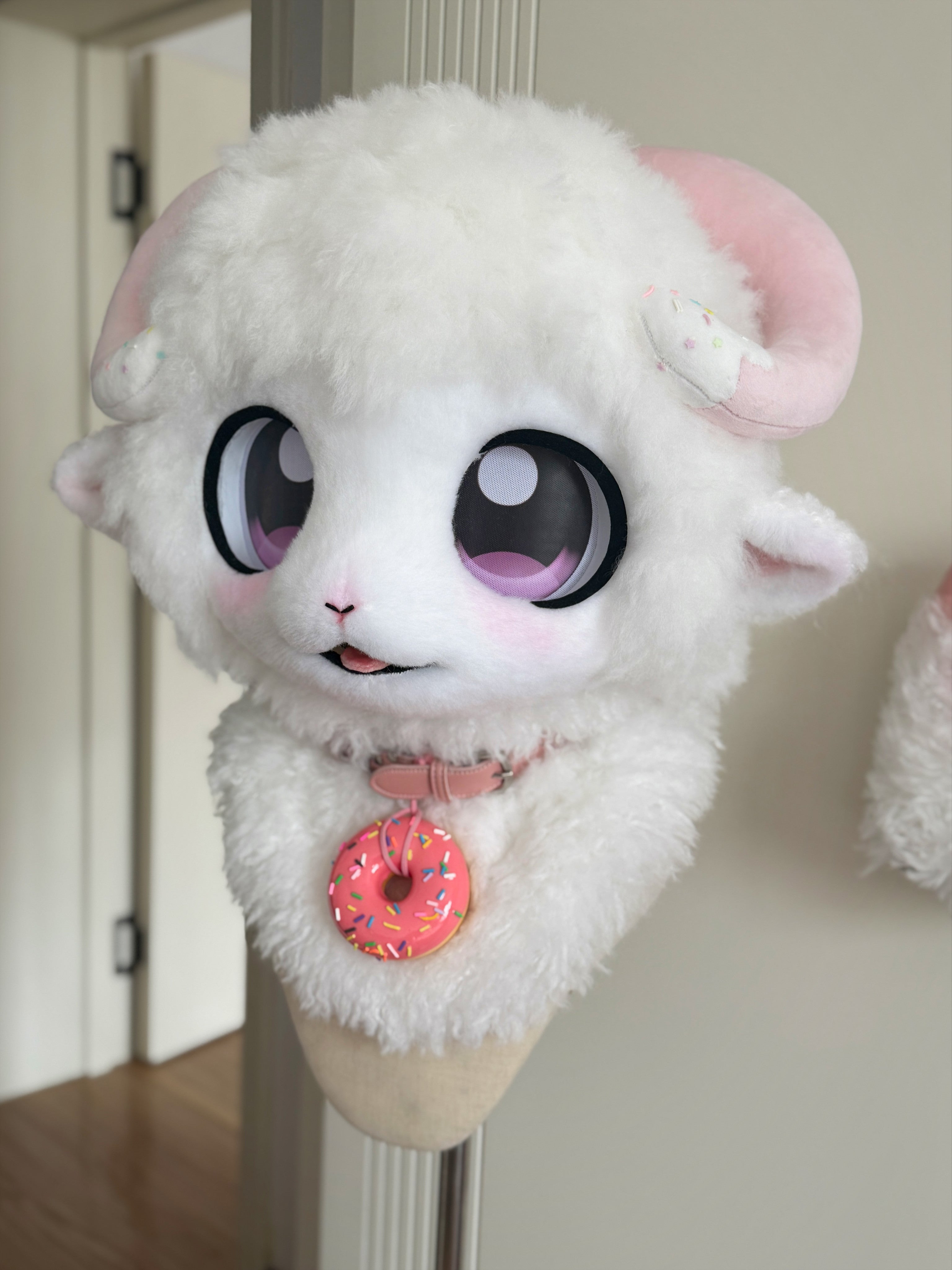 Donut Lamb Kemono Head Fursuits (Gift Handpaws)
