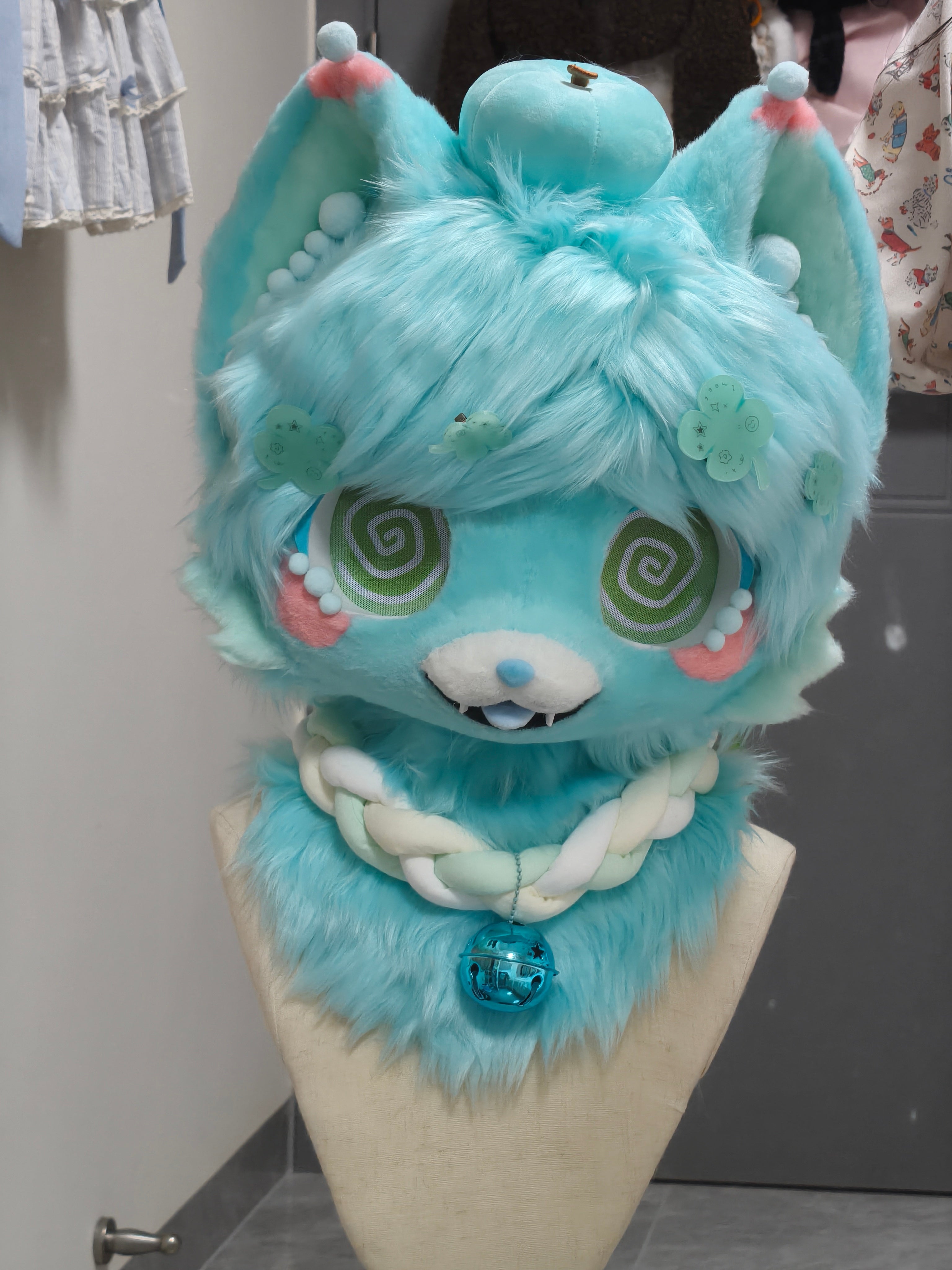Dizzy Clover Puppy Kemono Head Fursuit