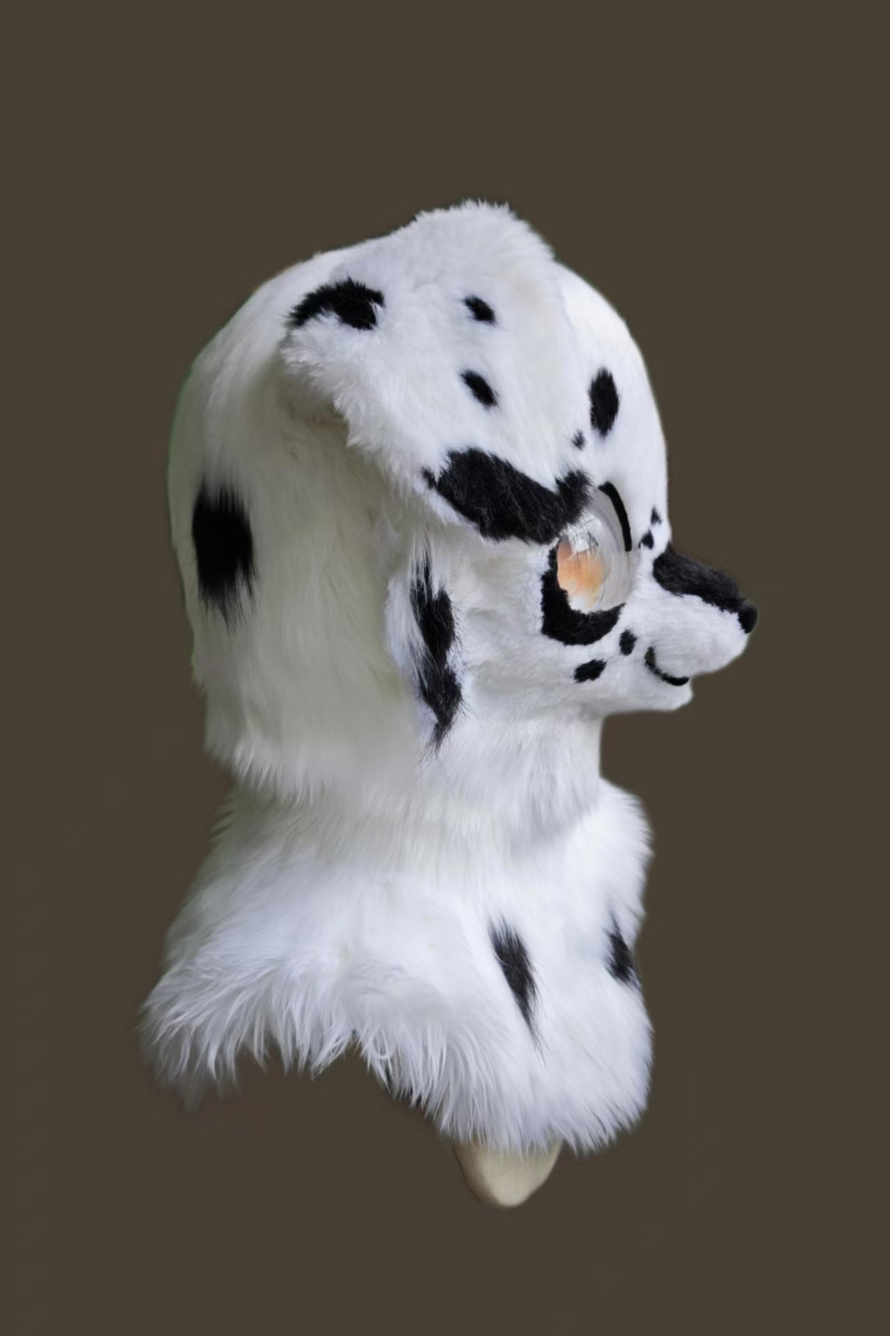 Dalmatian Kemono Head Fursuit