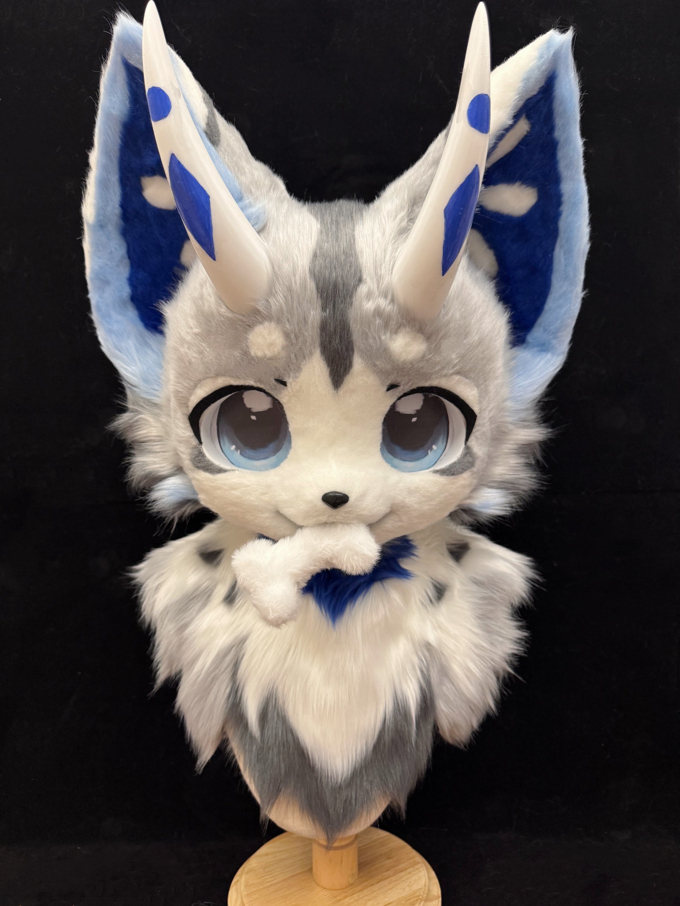 Blue Dragon Kemono Head Fursuit