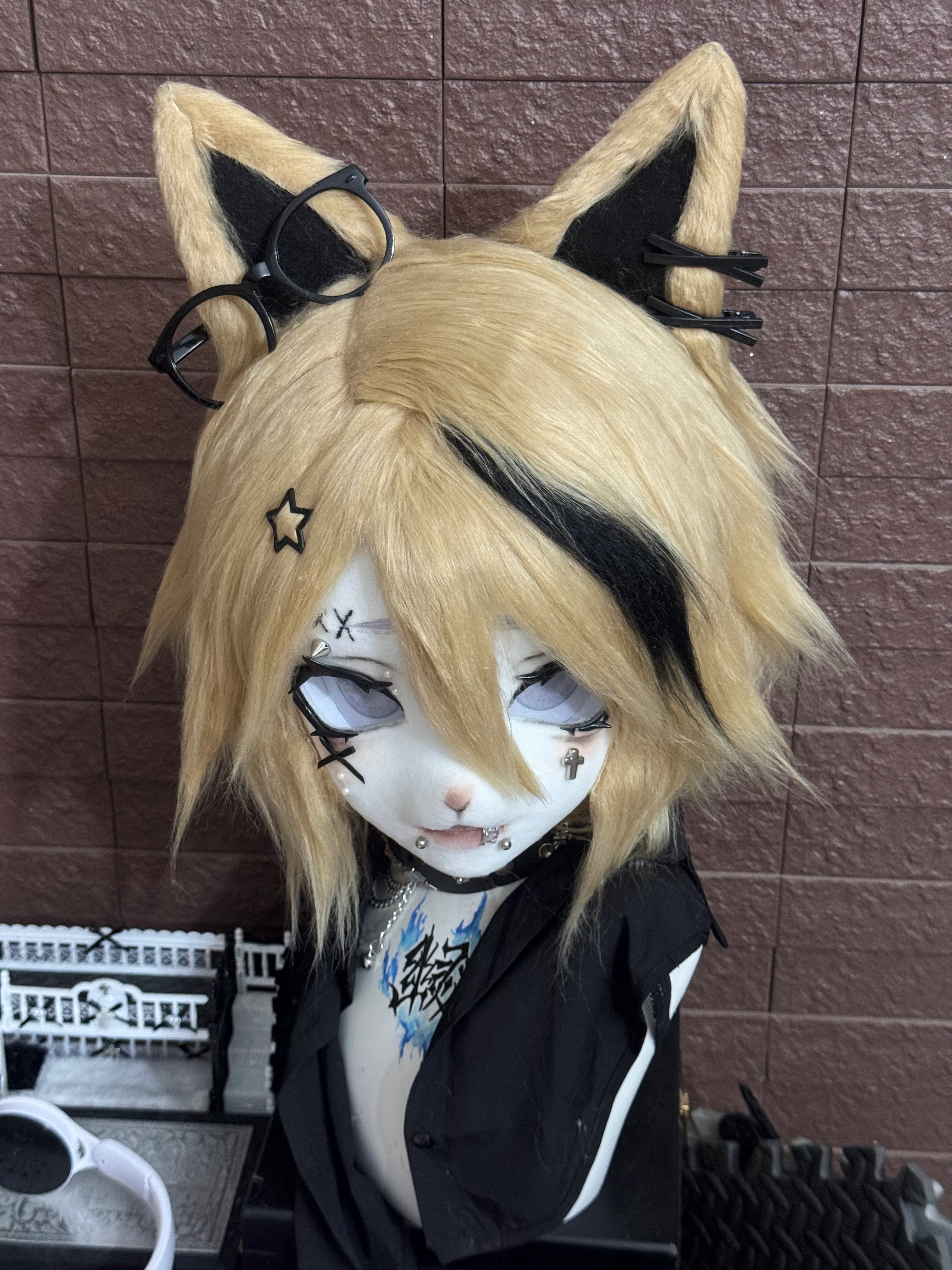 Subculture Kitten Kig Head Fursuit