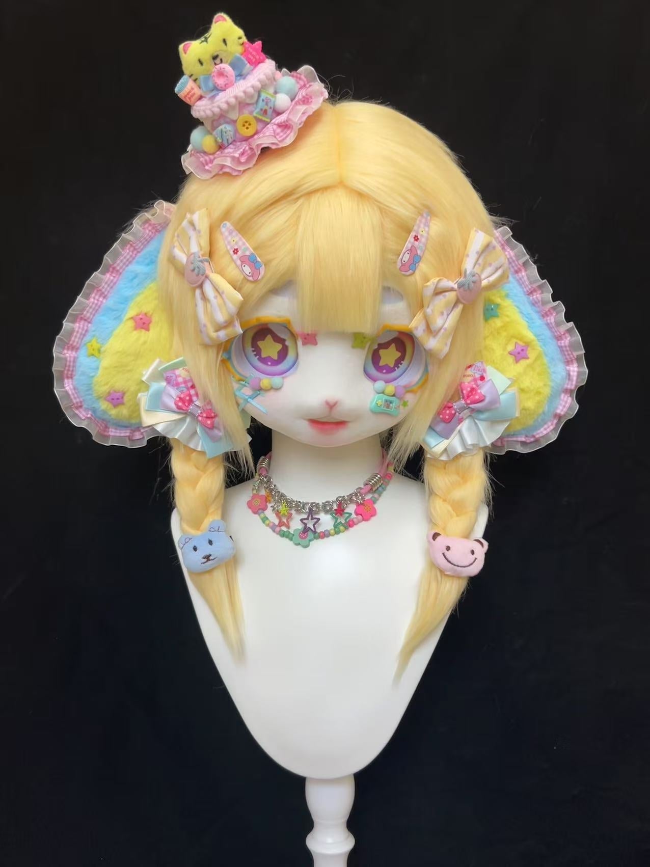 Clockwork Puppy Kemono Head Fursuit (Gift Handpaws)