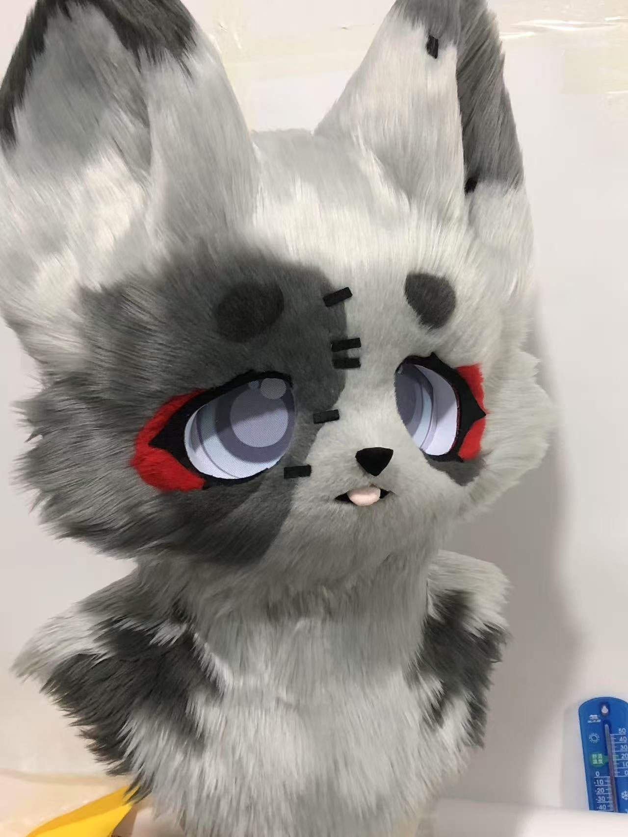 Zombie Doll Kitten Kemono Head Fursuit