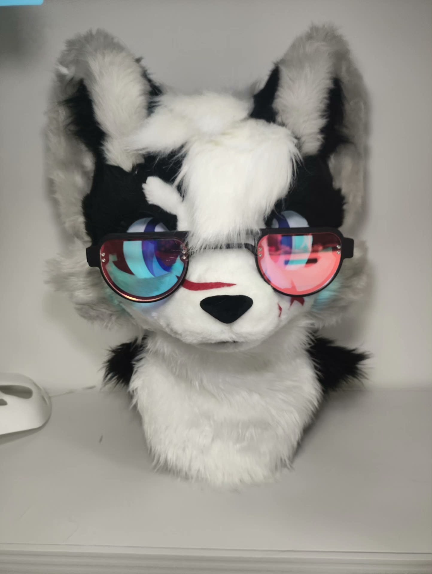 Sunglasses Puppy Kemono Head Fursuit