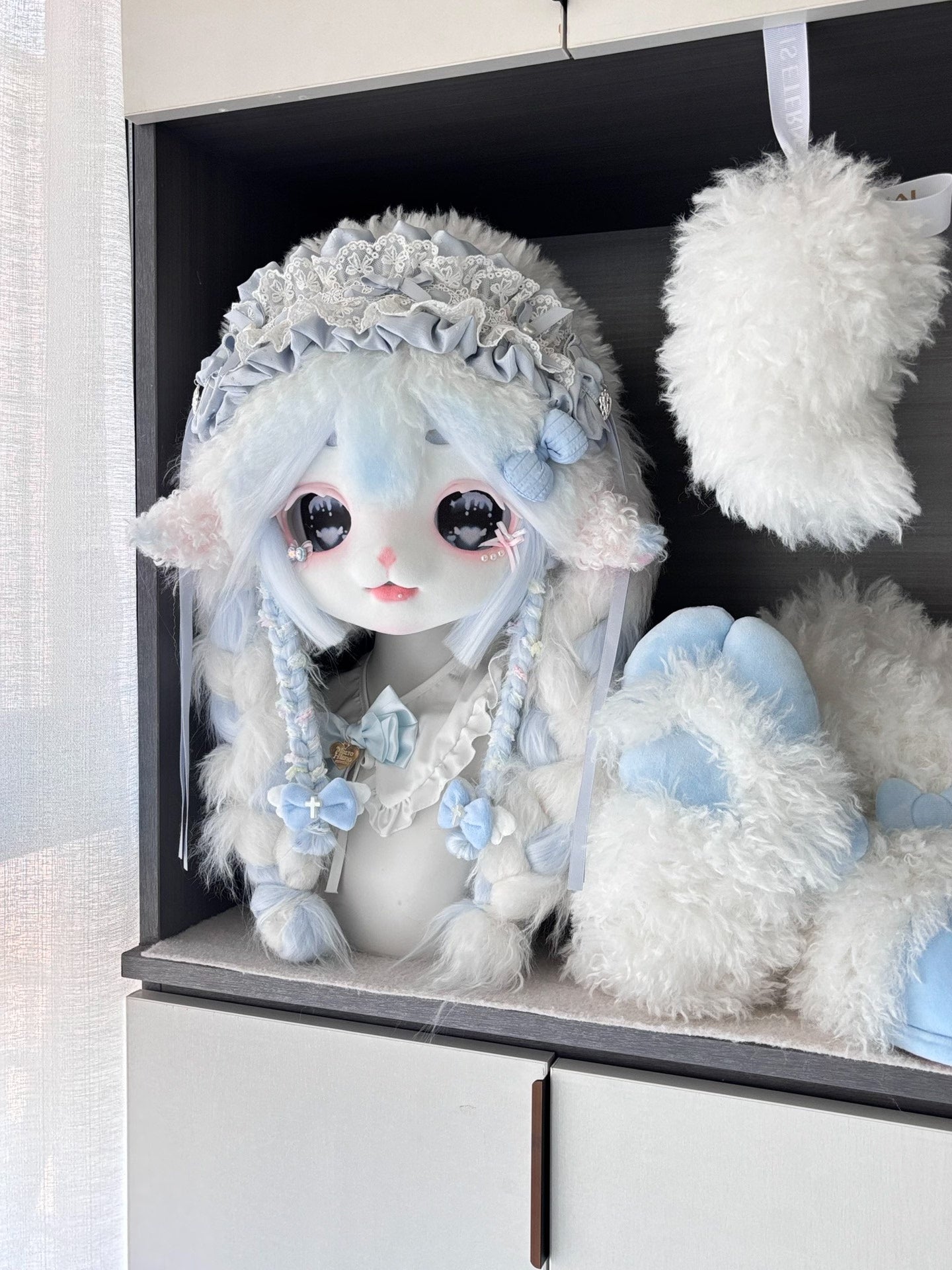 [Lamb] Blue Lamb Kig Fursuits Stock (Gift Handpaws+Feetpaws+Tail)