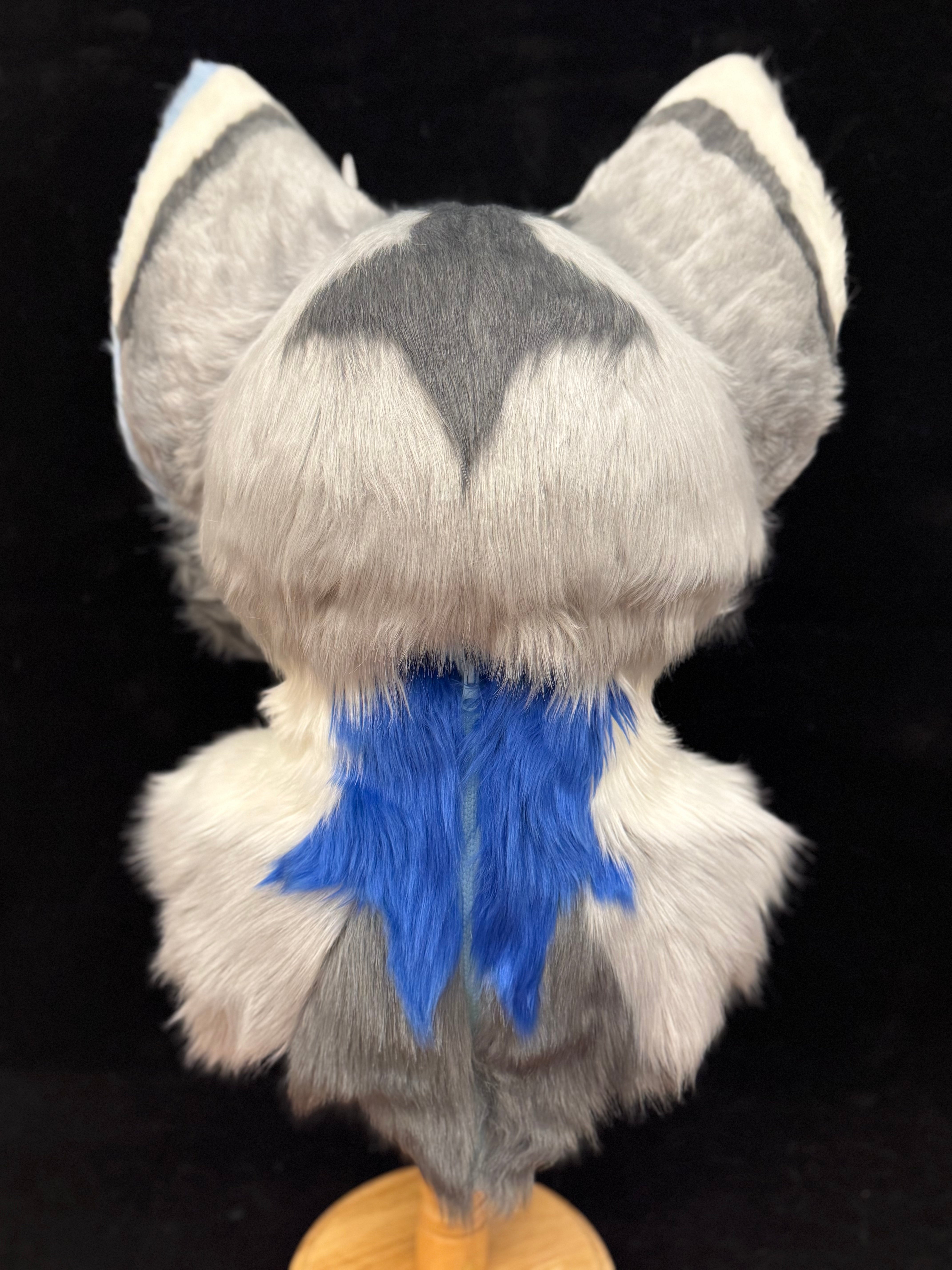 Blue Dragon Kemono Head Fursuit