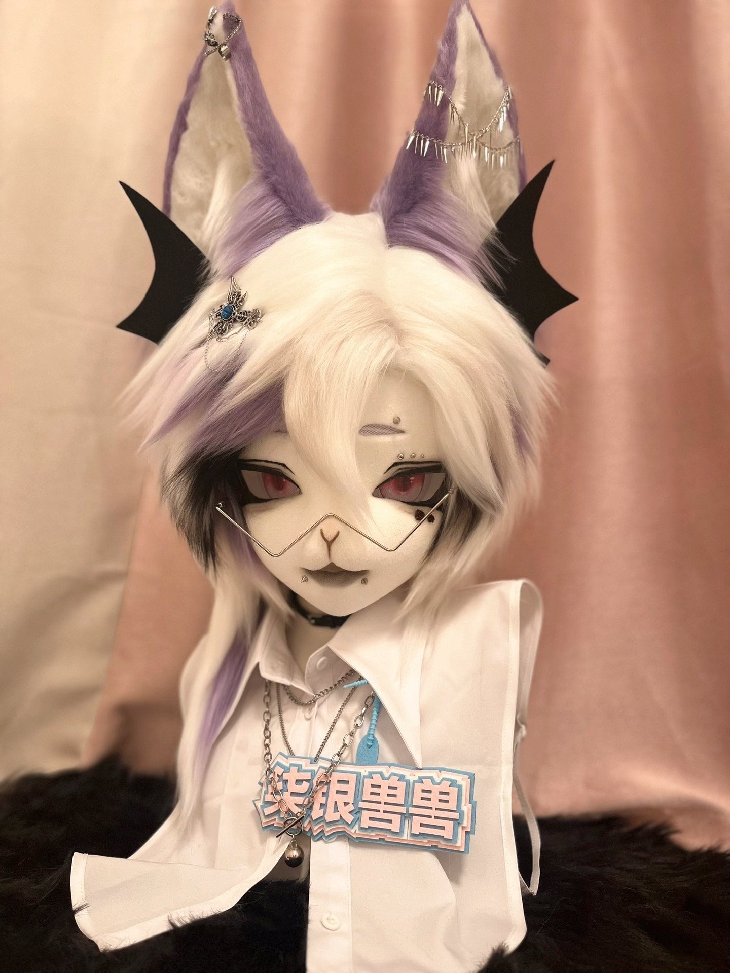[Bat] Purple Bat Kig Fursuits Stock