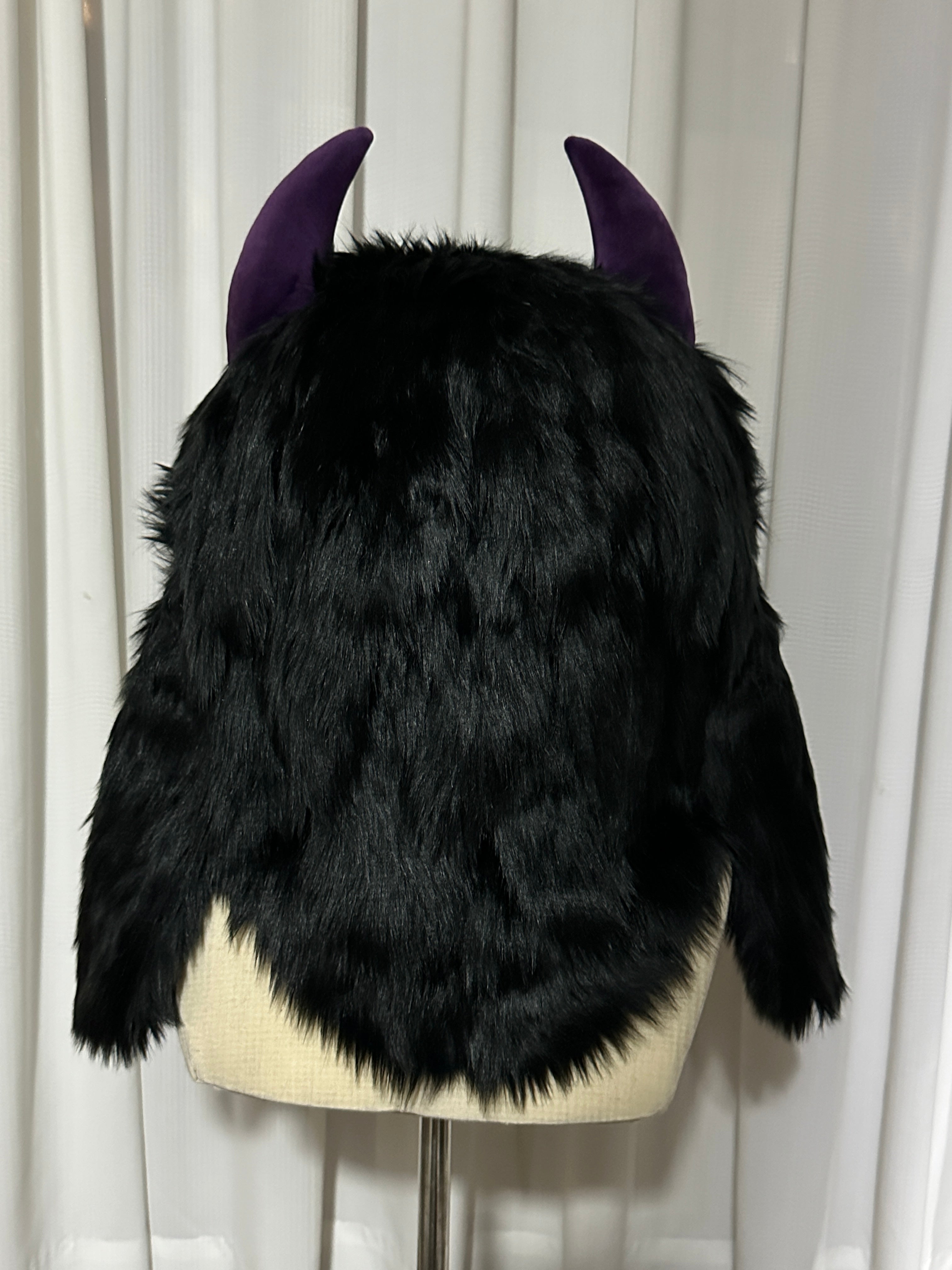 Black Bunny Kemono Head Fursuit