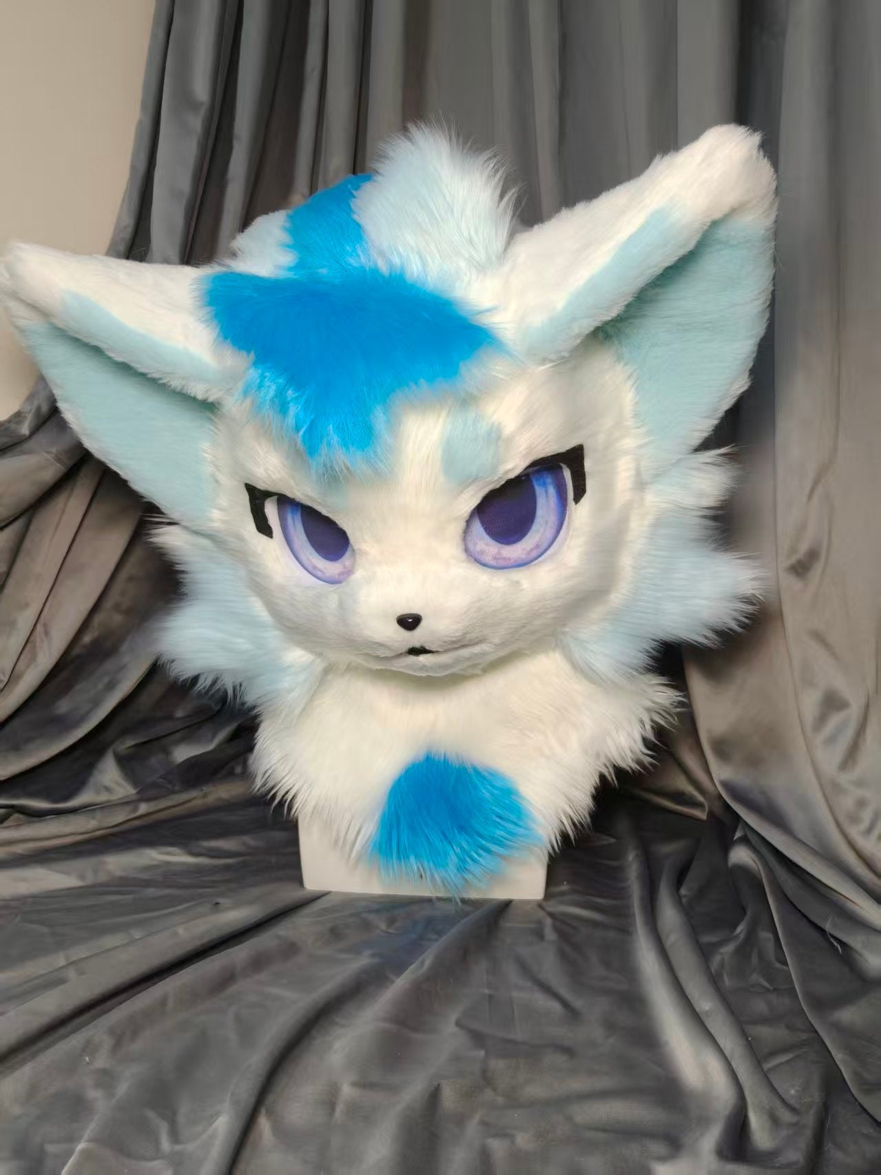 Blue Wolf Kemono Head Fursuit