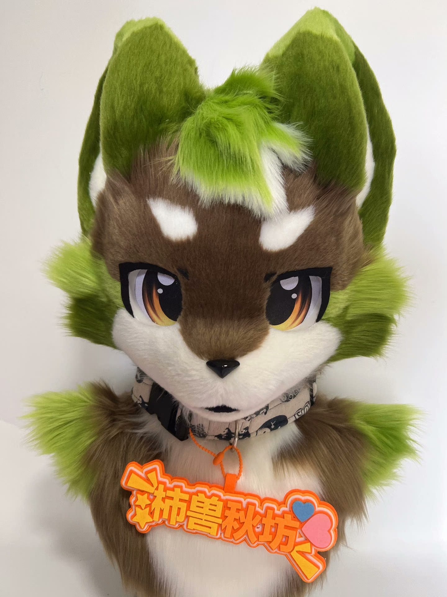 Timber Wolf Kig Head Fursuit