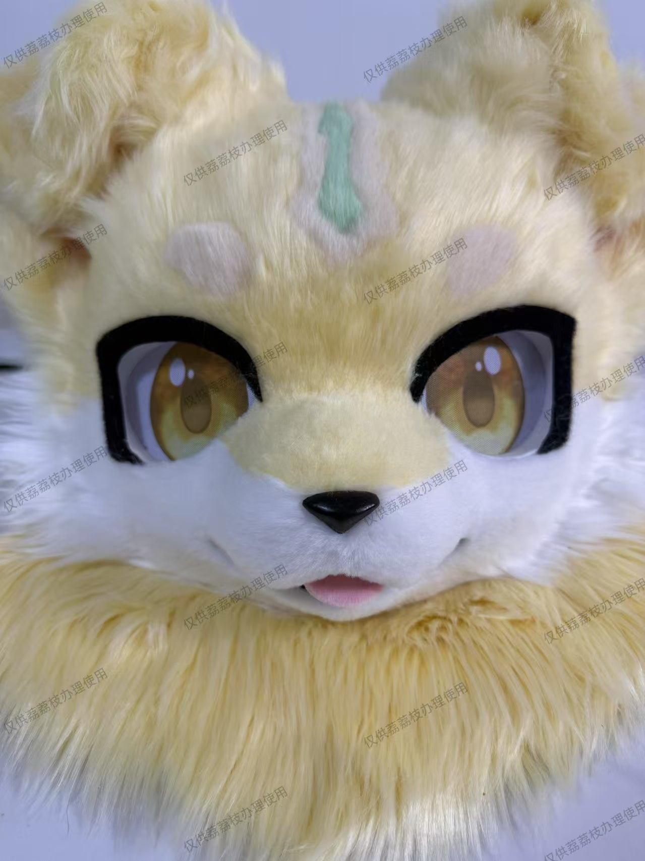 Angry Puppy Kitten Kemono Head Fursuit