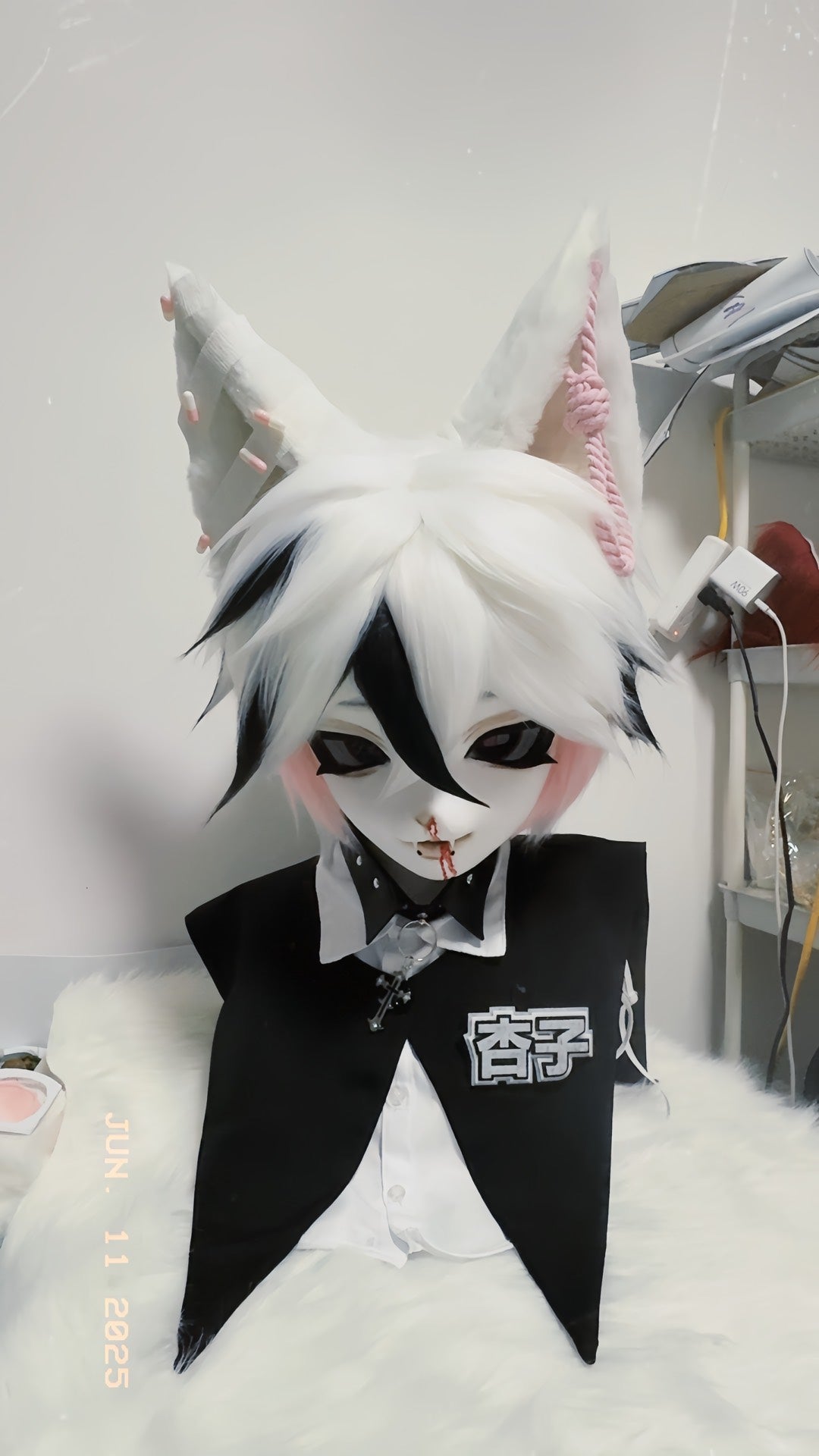 Pill Fox Kig Head Fursuit