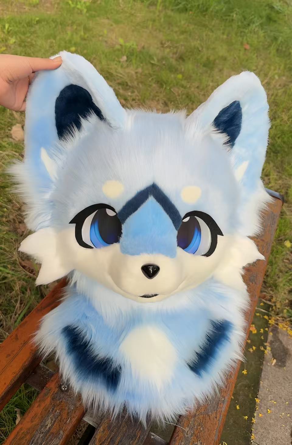 Blue Puppy Kemono Head Fursuit