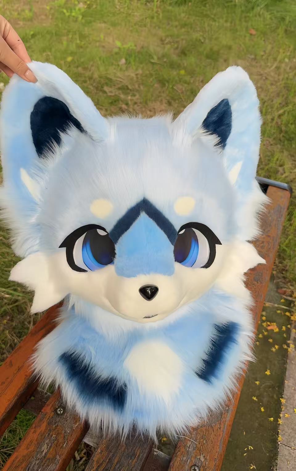 Blue Puppy Kemono Head Fursuit