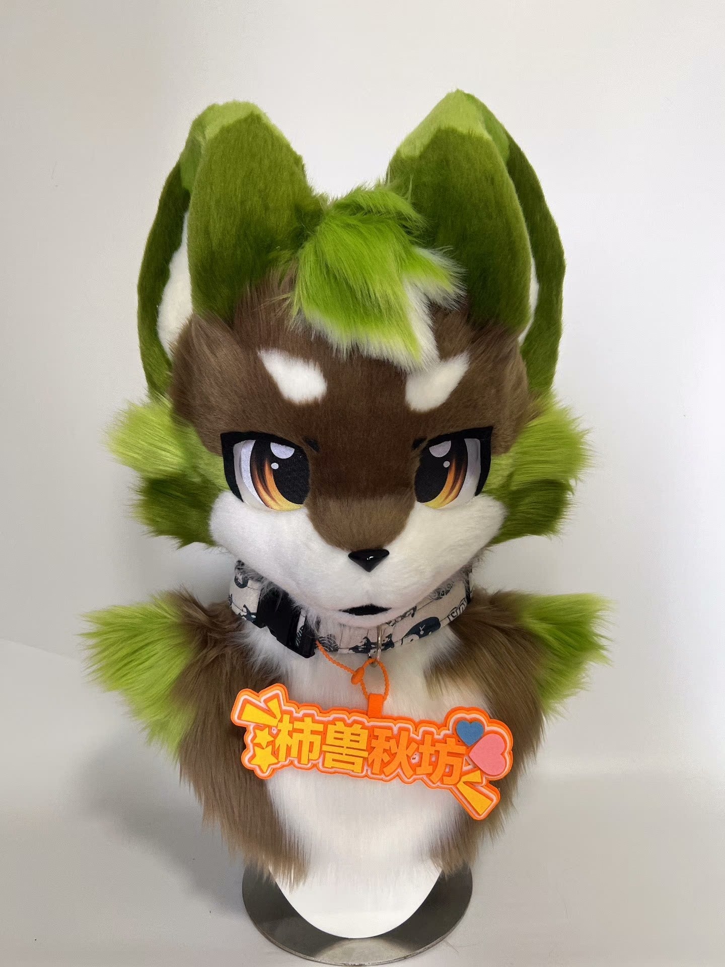 Timber Wolf Kig Head Fursuit